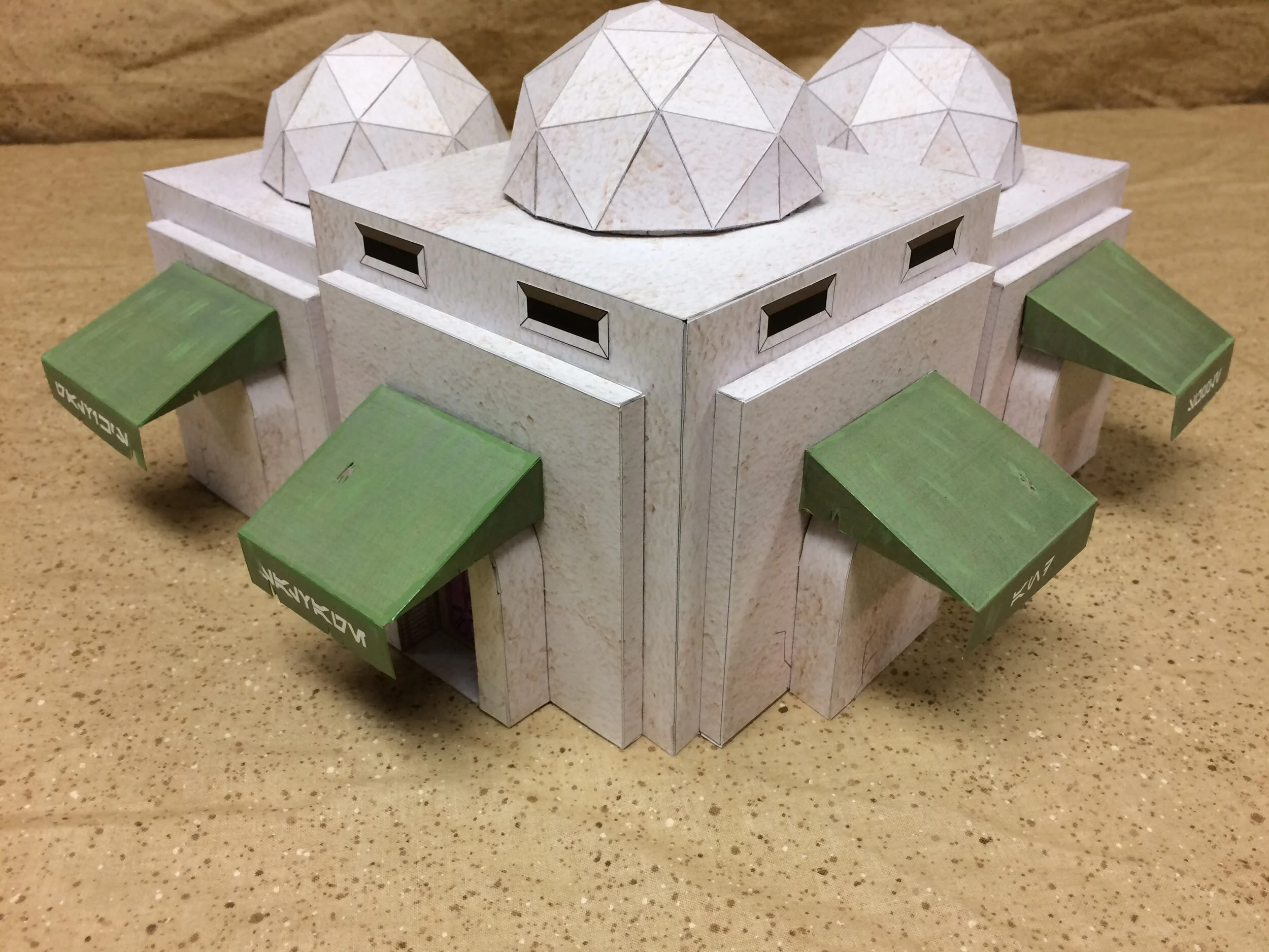 Sci Fi Desert Building #7 PDF Download