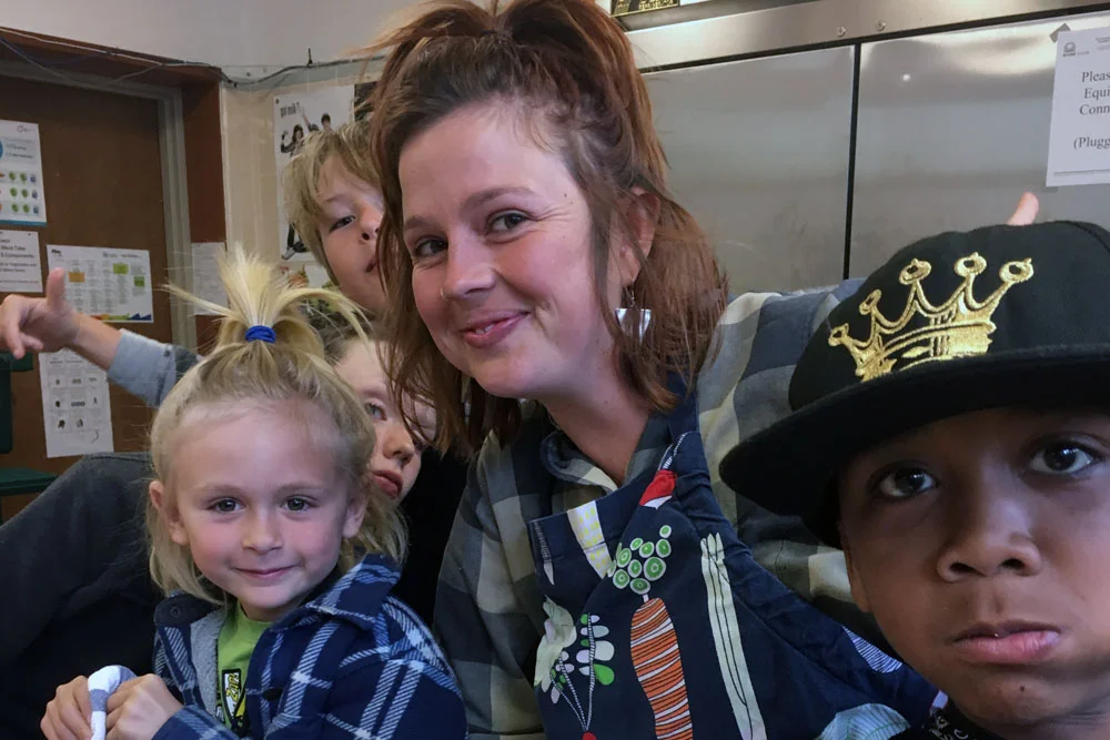 One thing we learned over the course of 12 weeks is the importance of good personal hygiene in the kitchen, which includes tying back your long hair.