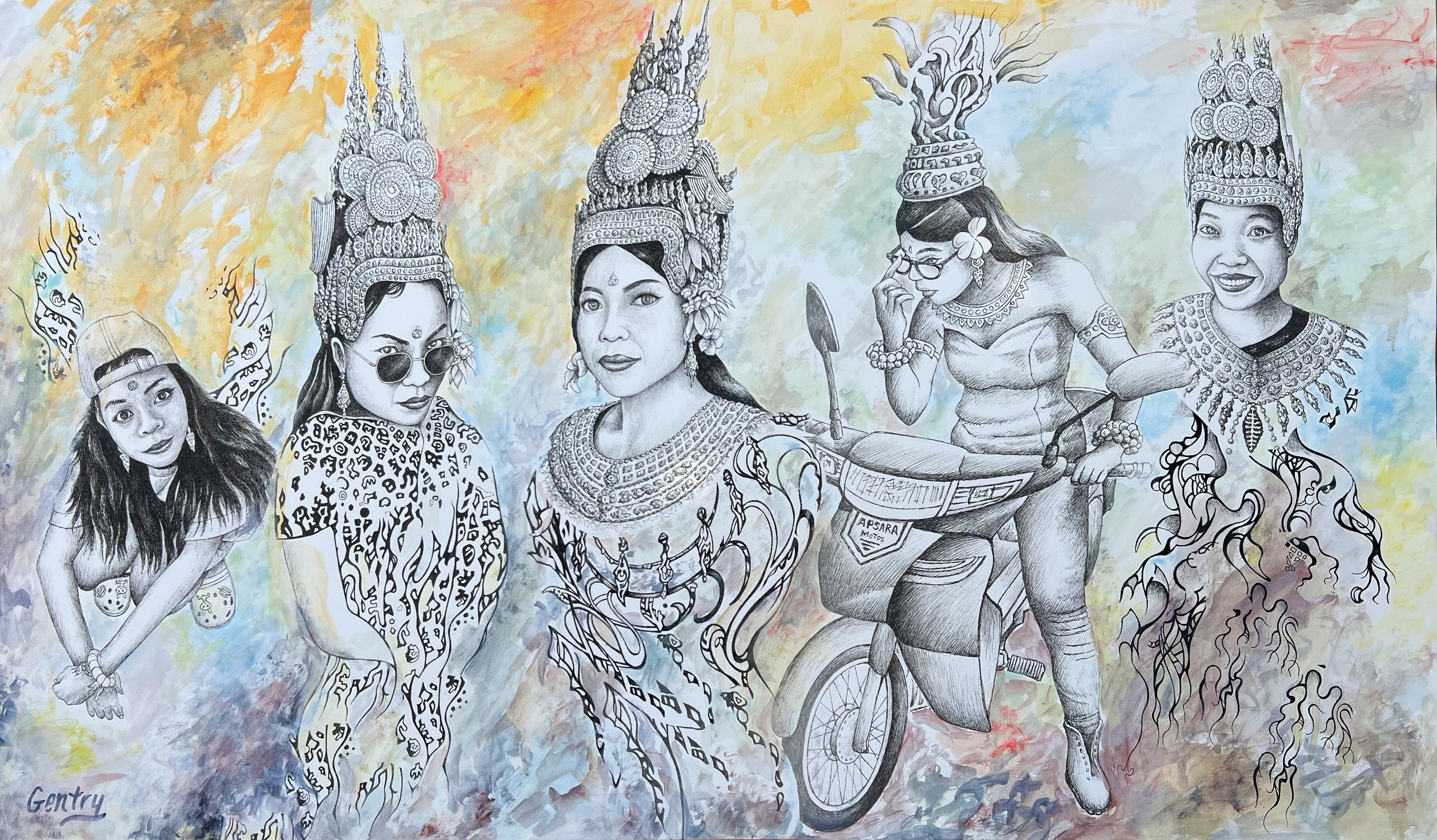 A Day in the Life of an Apsara