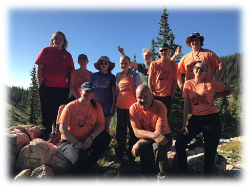 High School Backpacking with Sky Ranch
