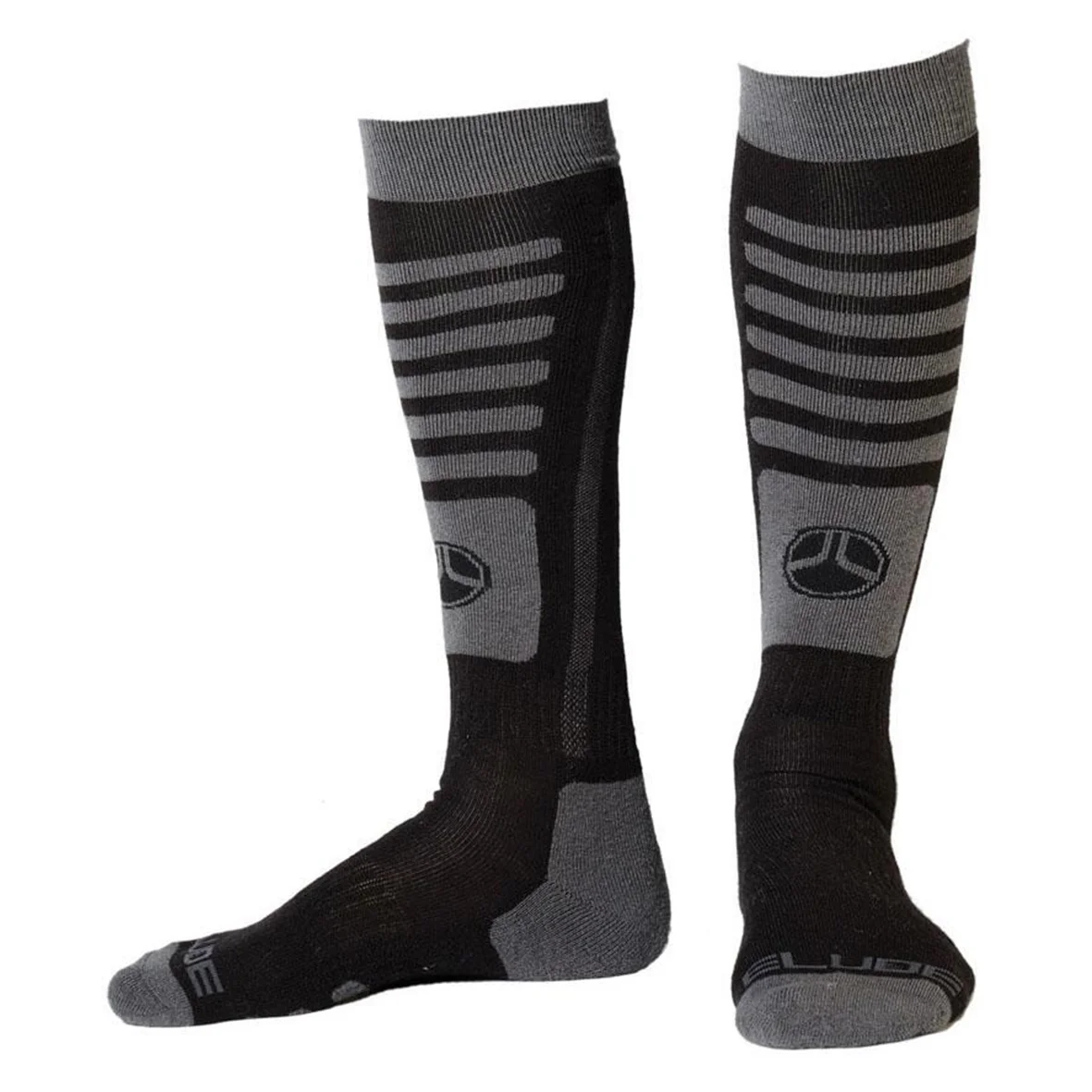 ELUDE TECH SOCKS MENS- TRUE BLACK
