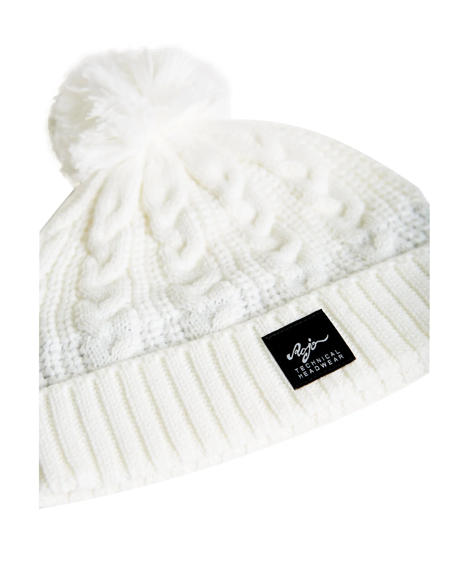 RW-AC-HB-5037 TURN UP CABLE BEANIE SNOW WHITE 2.jpg