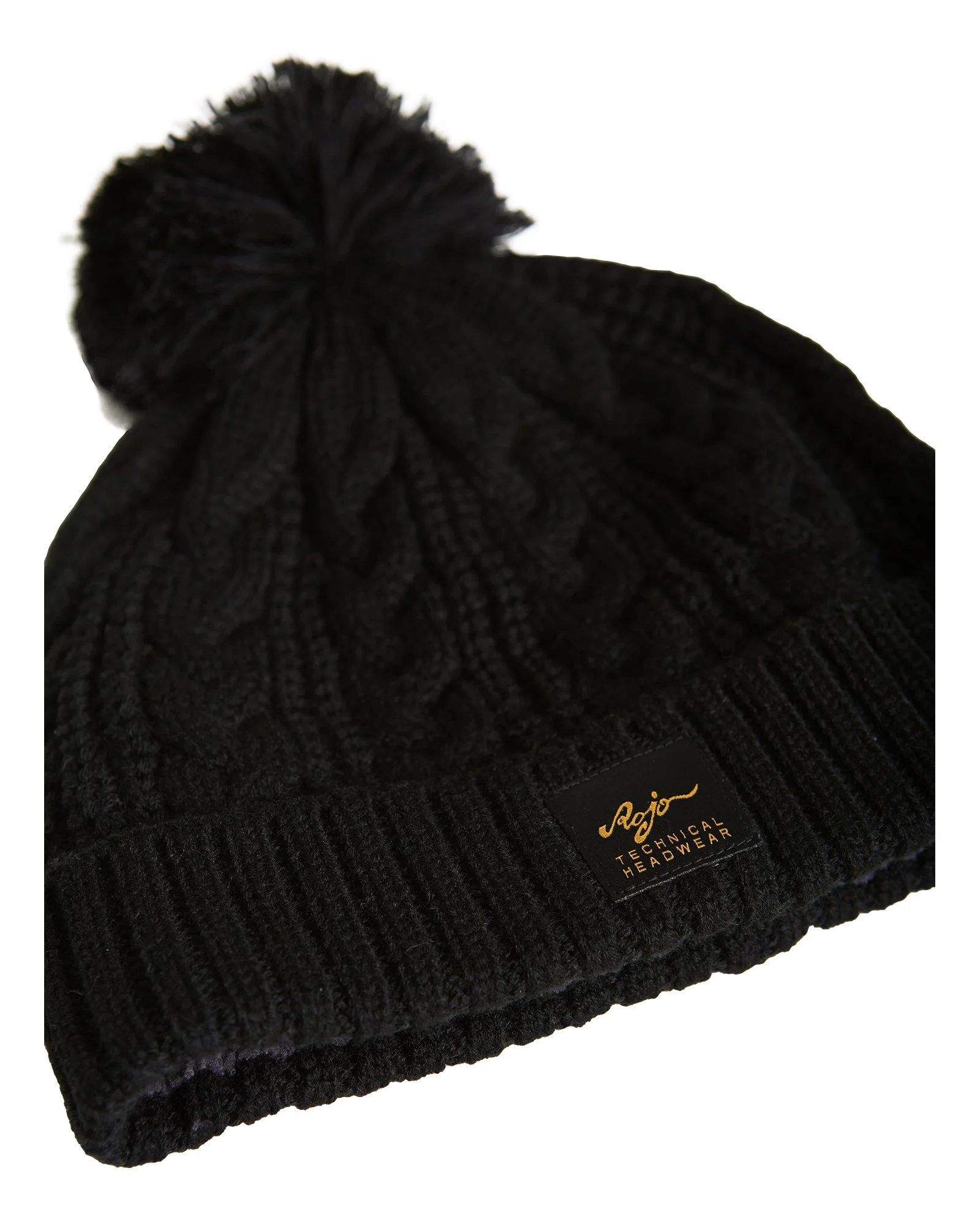 RW-AC-HB-5037 TURN UP CABLE BEANIE TRUE BLACK 2.jpg