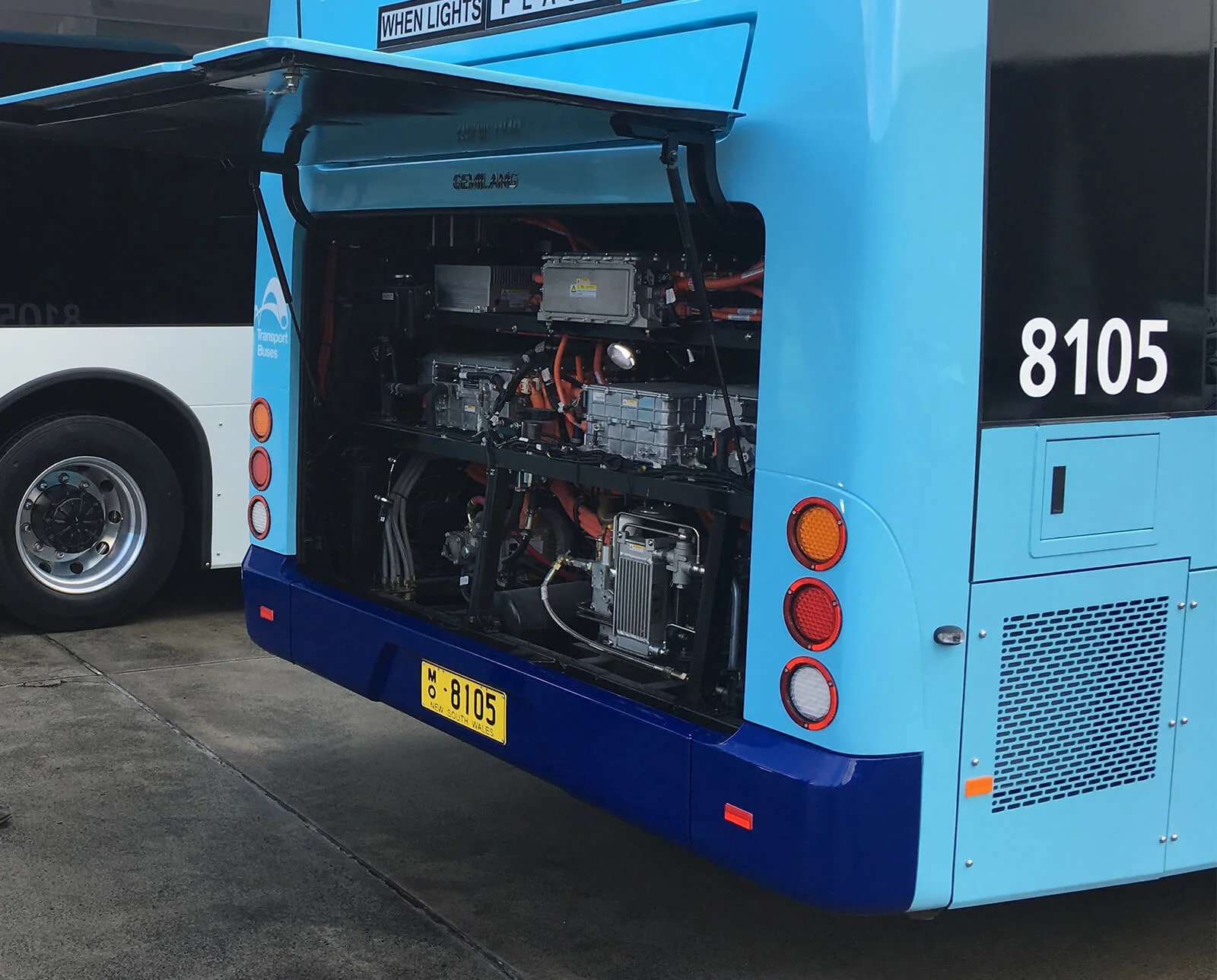 Torrens Transit depot in Adelaide Australia