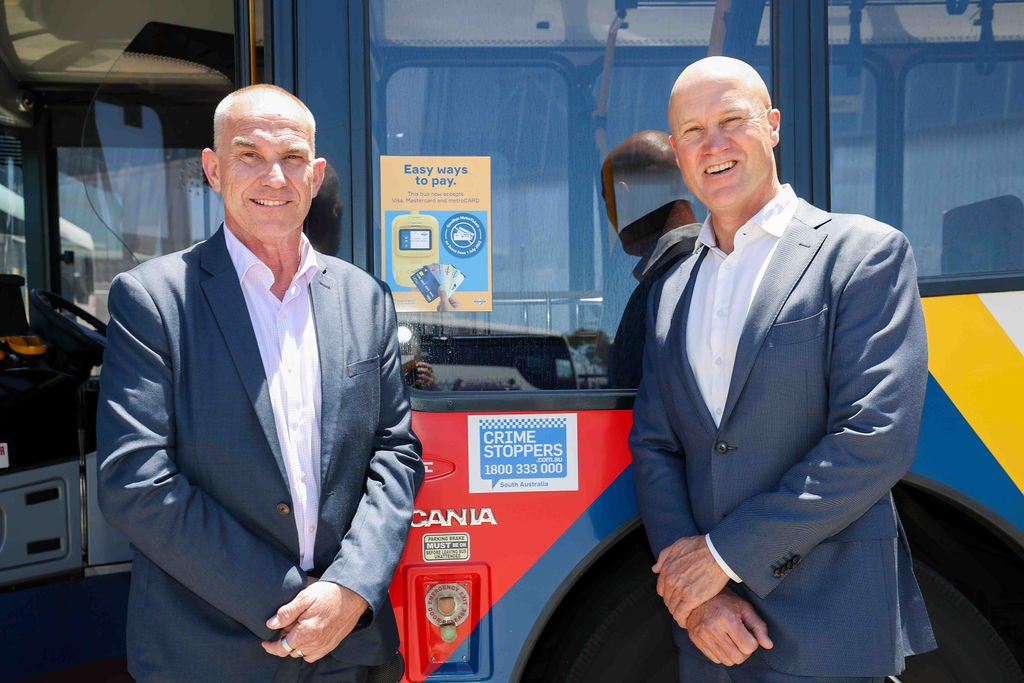 Driving community safety with Crime Stoppers SA — Transit Systems | Bus ...