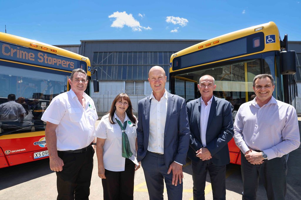 Driving community safety with Crime Stoppers SA — Transit Systems | Bus ...