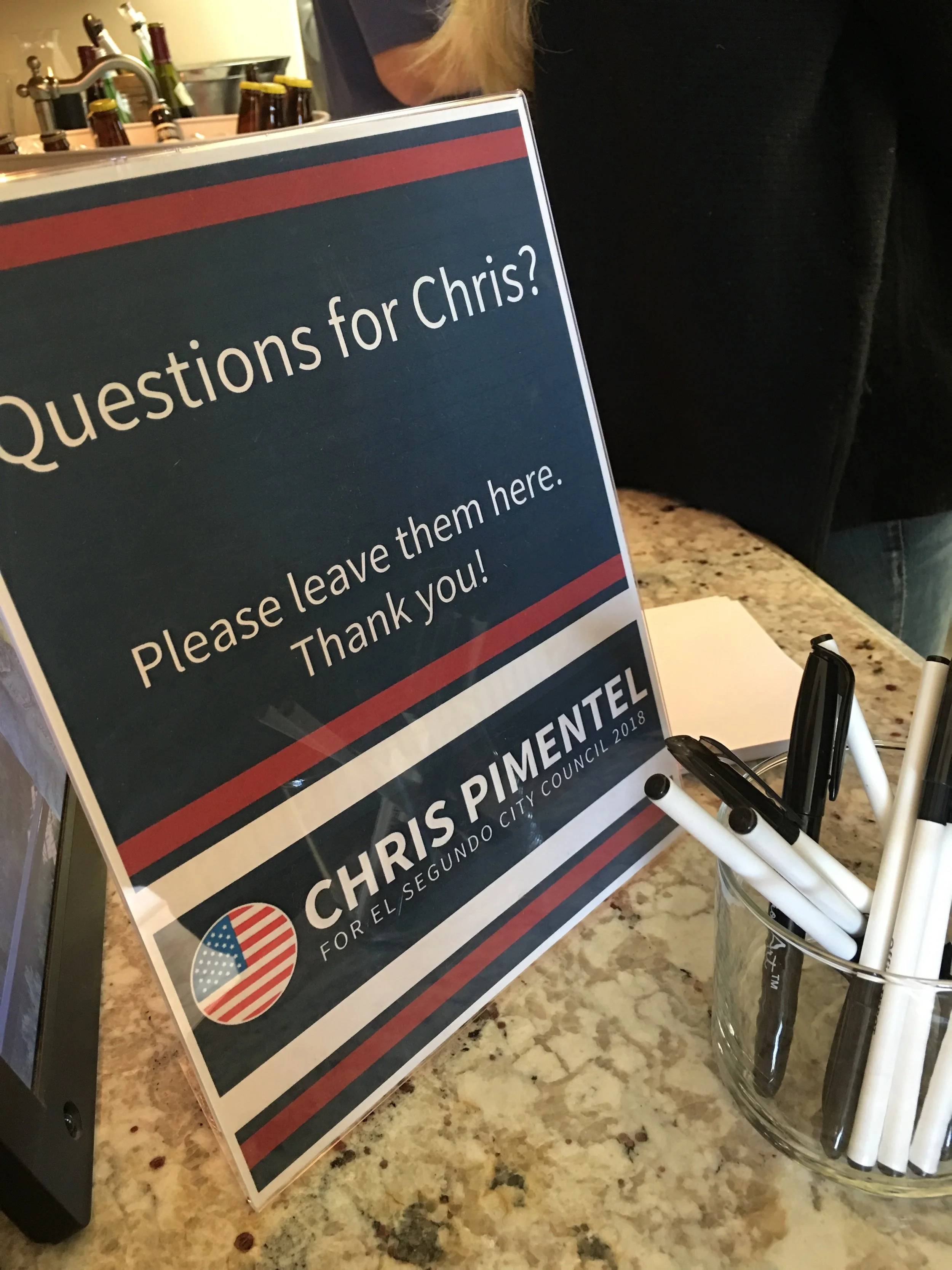 Meet & Greet with Chris - March 11th