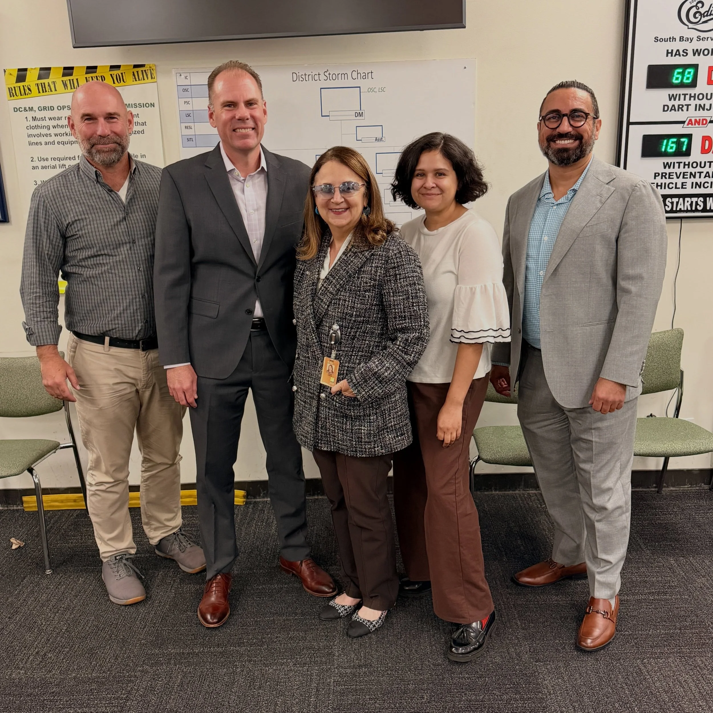 A tremendous meeting with SoCal Edison CEO Steve Powell!

We covered a lot of ground, from renewable energy generation and expanding power capacity to electricity pricing and how data centers affect energy infrastructure differently across states.

F