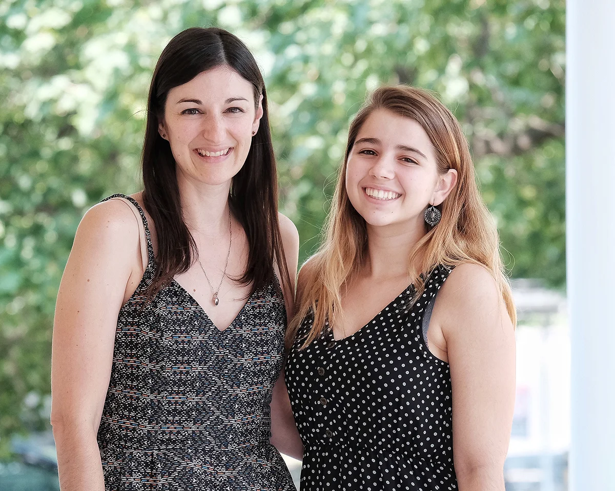 Irene with Véronique Gravel, Director of Client Services and Partner at Banfield .
