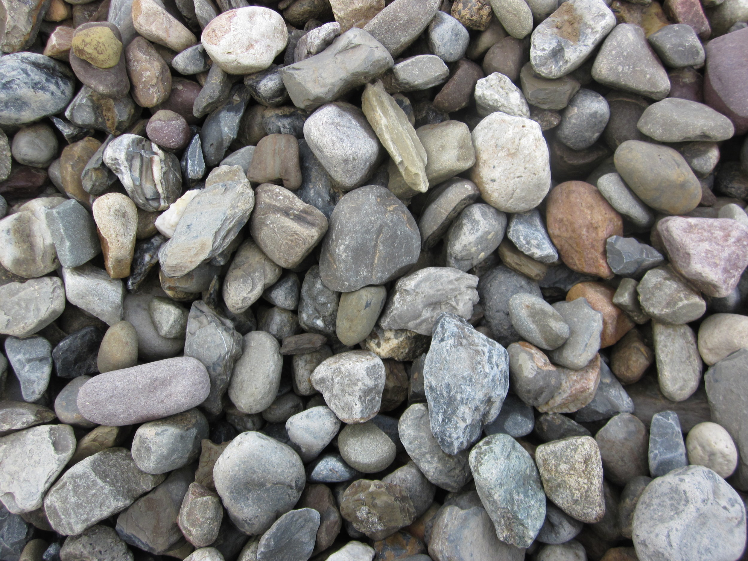 1 - 3 Delaware River Stone - sold per ton — Timothy's Center for Gardening