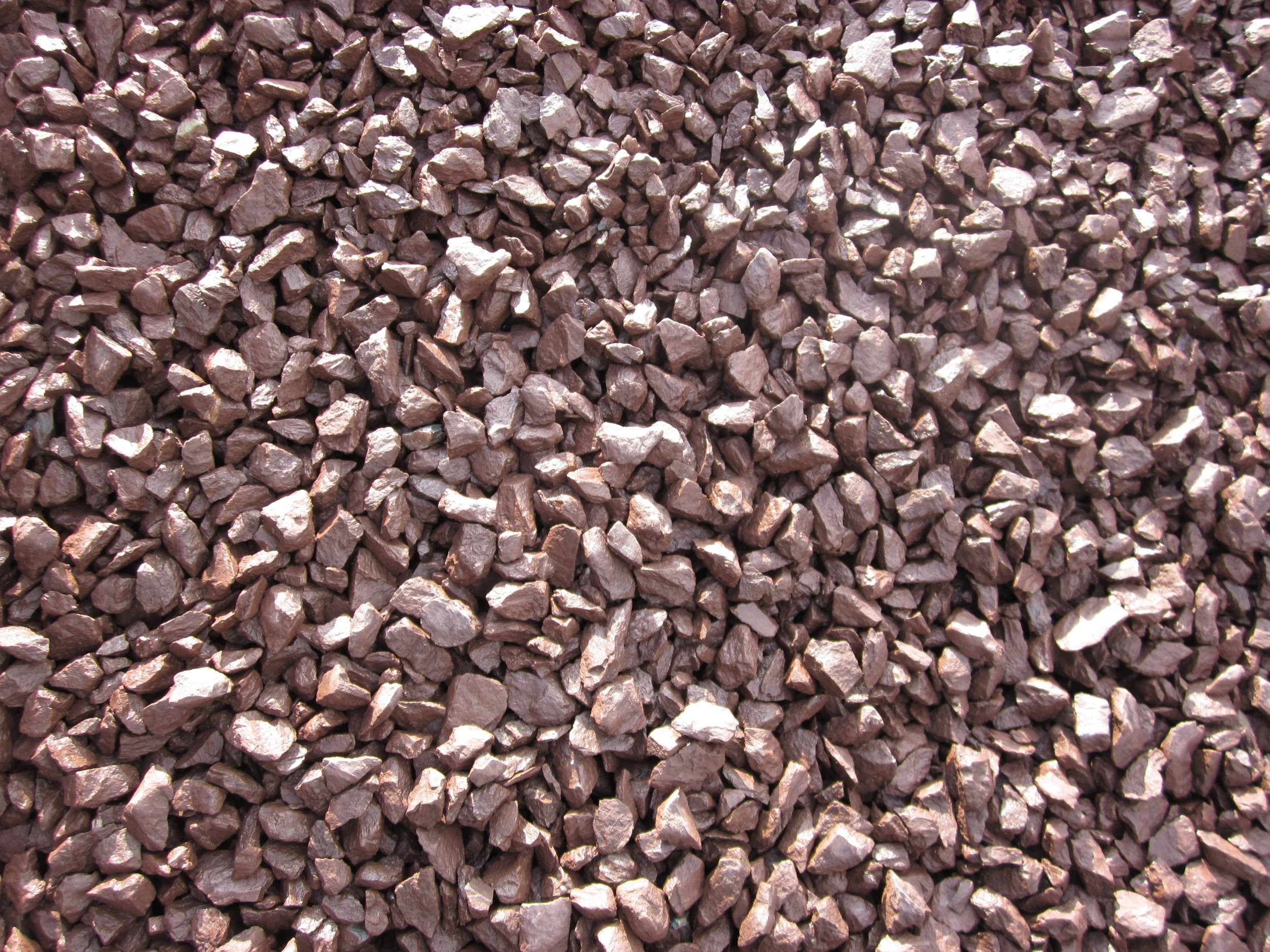 3/4" Red Stone - sold per cubic yard