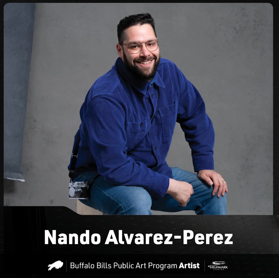 Nando Alvarez-Perez Selected for Buffalo Bills Public Art Program