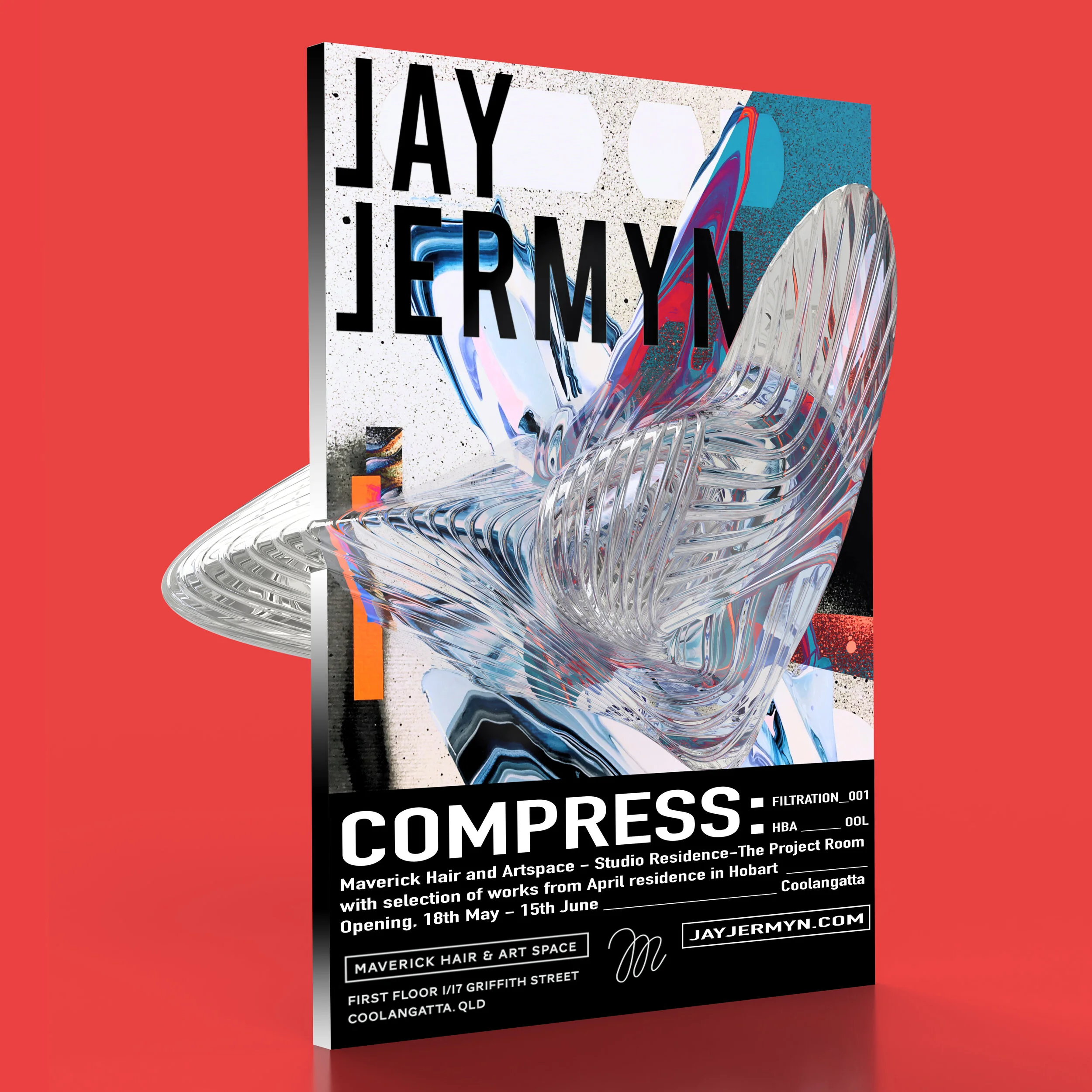 Exhibition poster design for Social media and Print