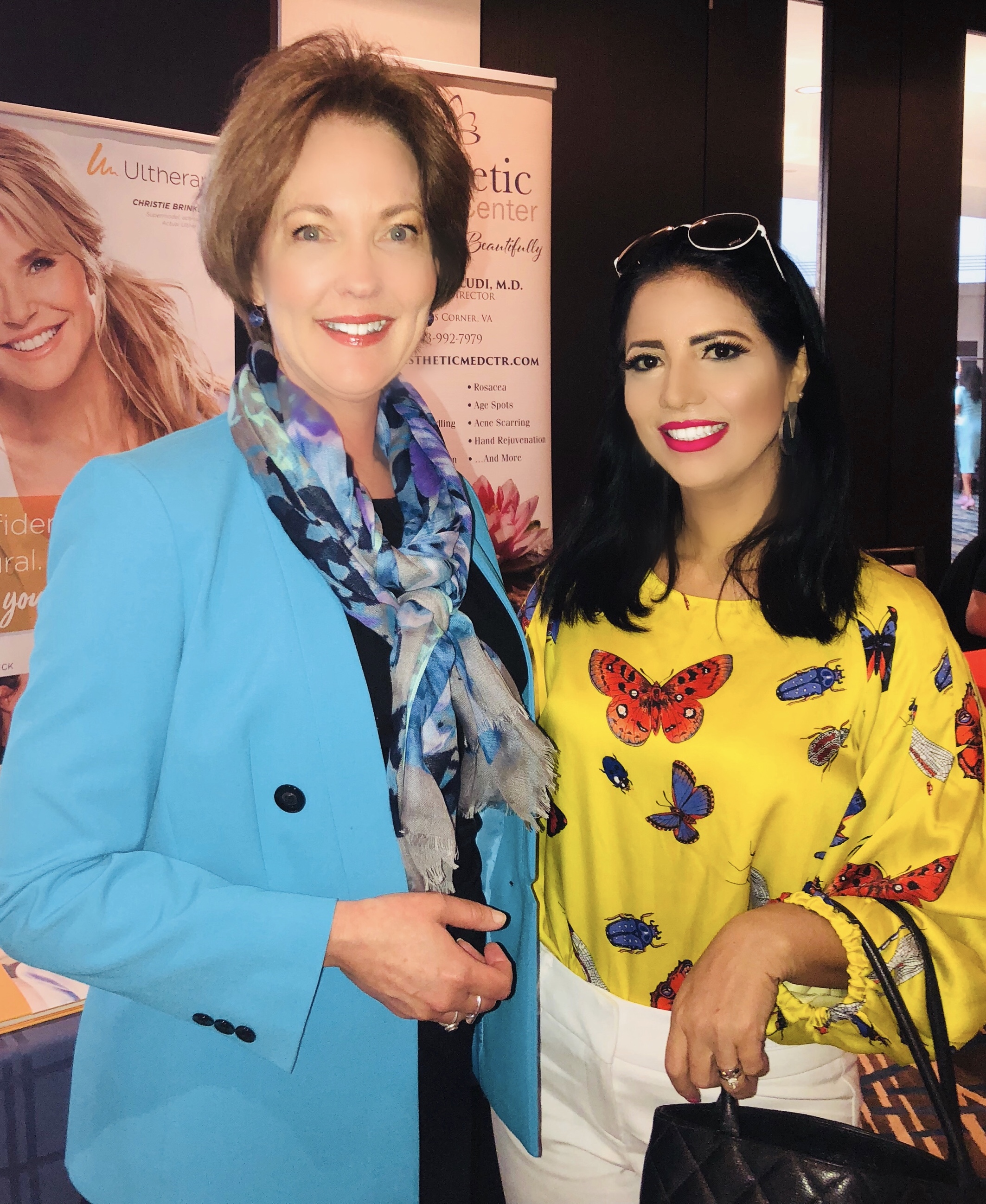My friend Janice Adamshick with Aesthetic Medical Center 