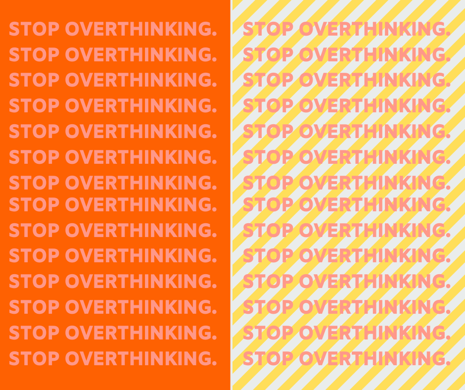 How To Stop Overanalyzing Your Relationship — thirty w a v e s