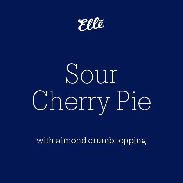 SOUR CHERRY PIE