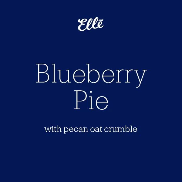 BLUEBERRY PIE
