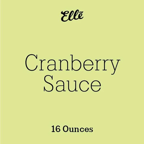 CRANBERRY SAUCE
