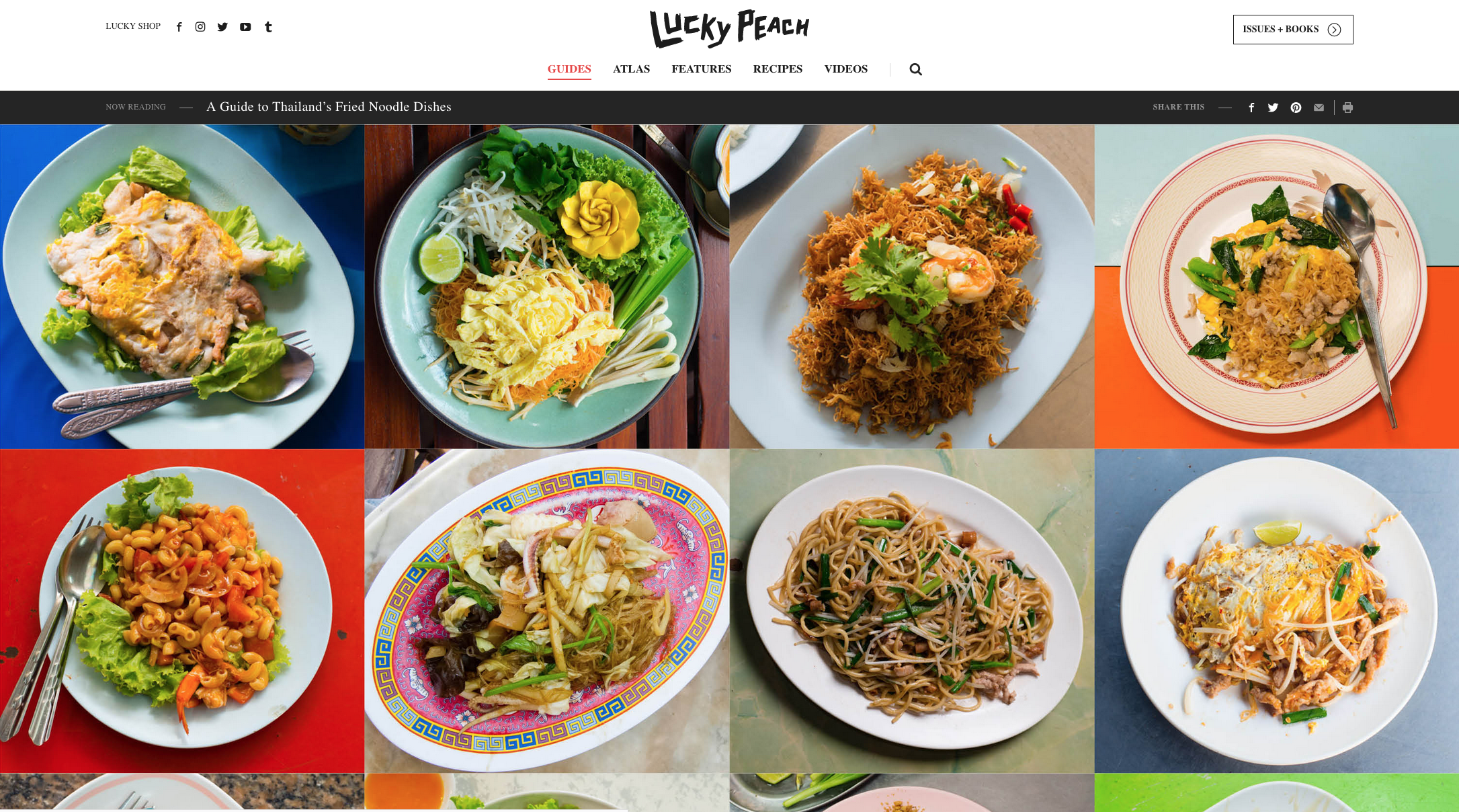 Text and photos: " A Guide to Thailand's Noodle Soup Dishes ", Lucky Peach online.