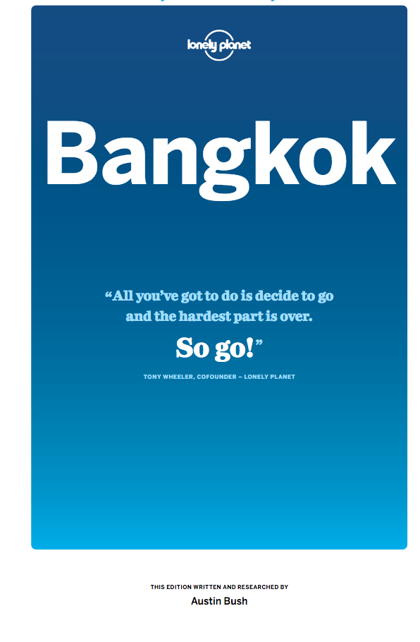  Text:   Bangkok  , Lonely Planet. 