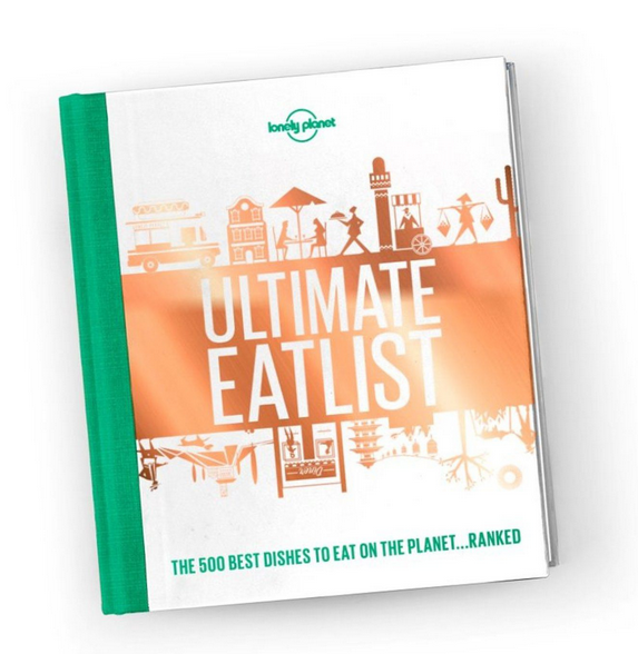  Text:   Ultimate Eatlist  , Lonely Planet. 