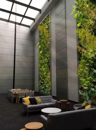 Atrium Green Wall Plant Design