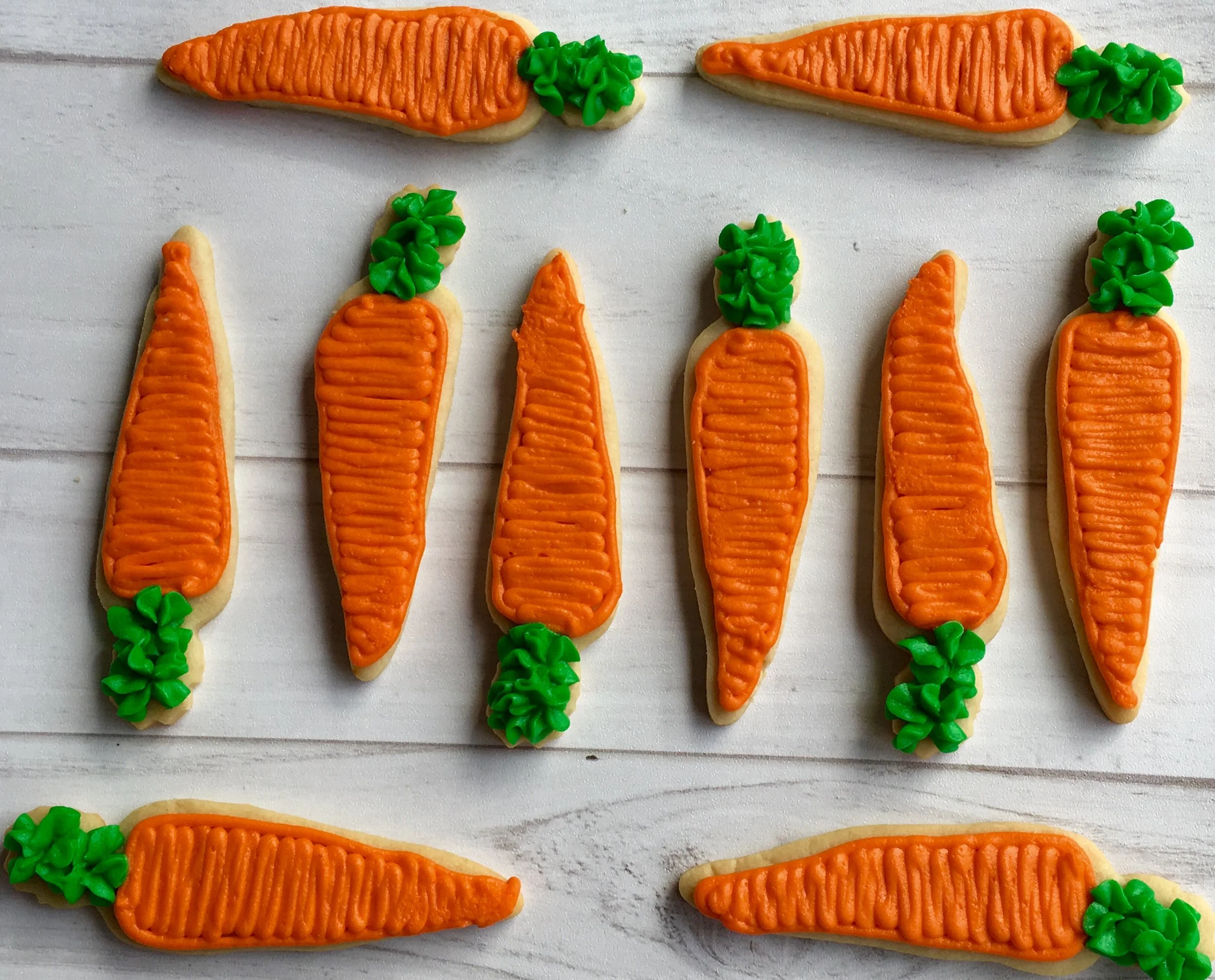 Easter Carrot Cookies