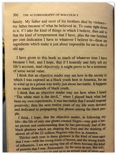 Autobiography of Malcolm X