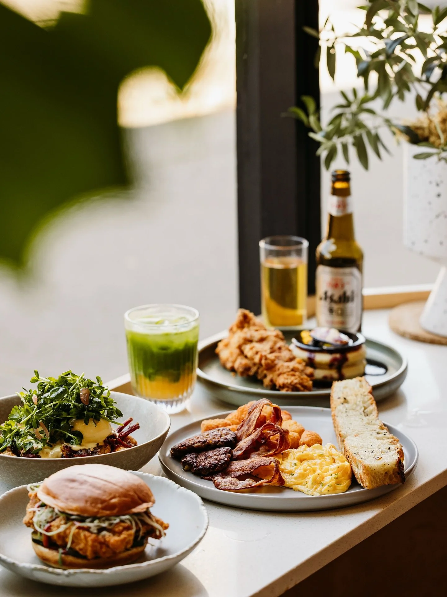 join us for brunch from 9am to 3pm! #theirthere