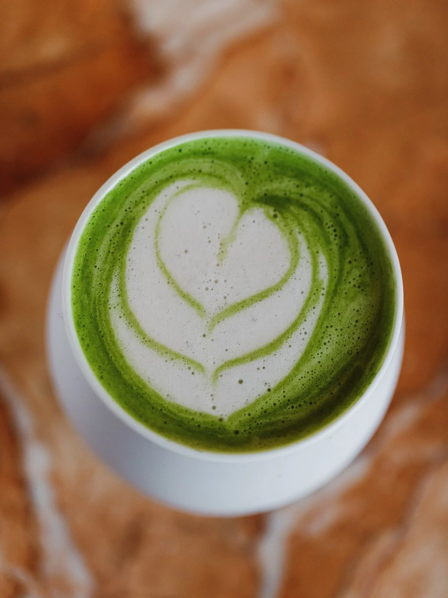 Caramel Apple Oat Matcha 🍎 🍵 🍏 #theirthere