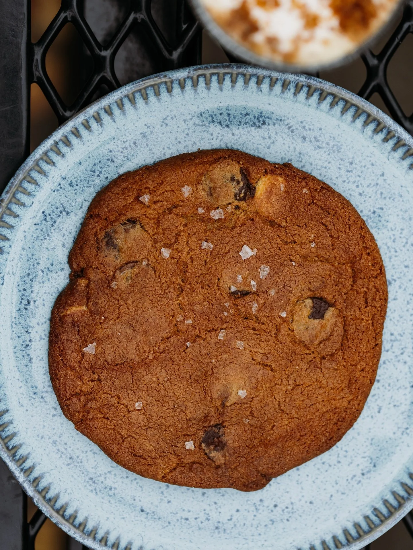 Have you tried our triple chocolate miso cookie? It&rsquo;s a perfect balance of crispy and chewy, baked fresh in-house every day! 🍪 #theirthere