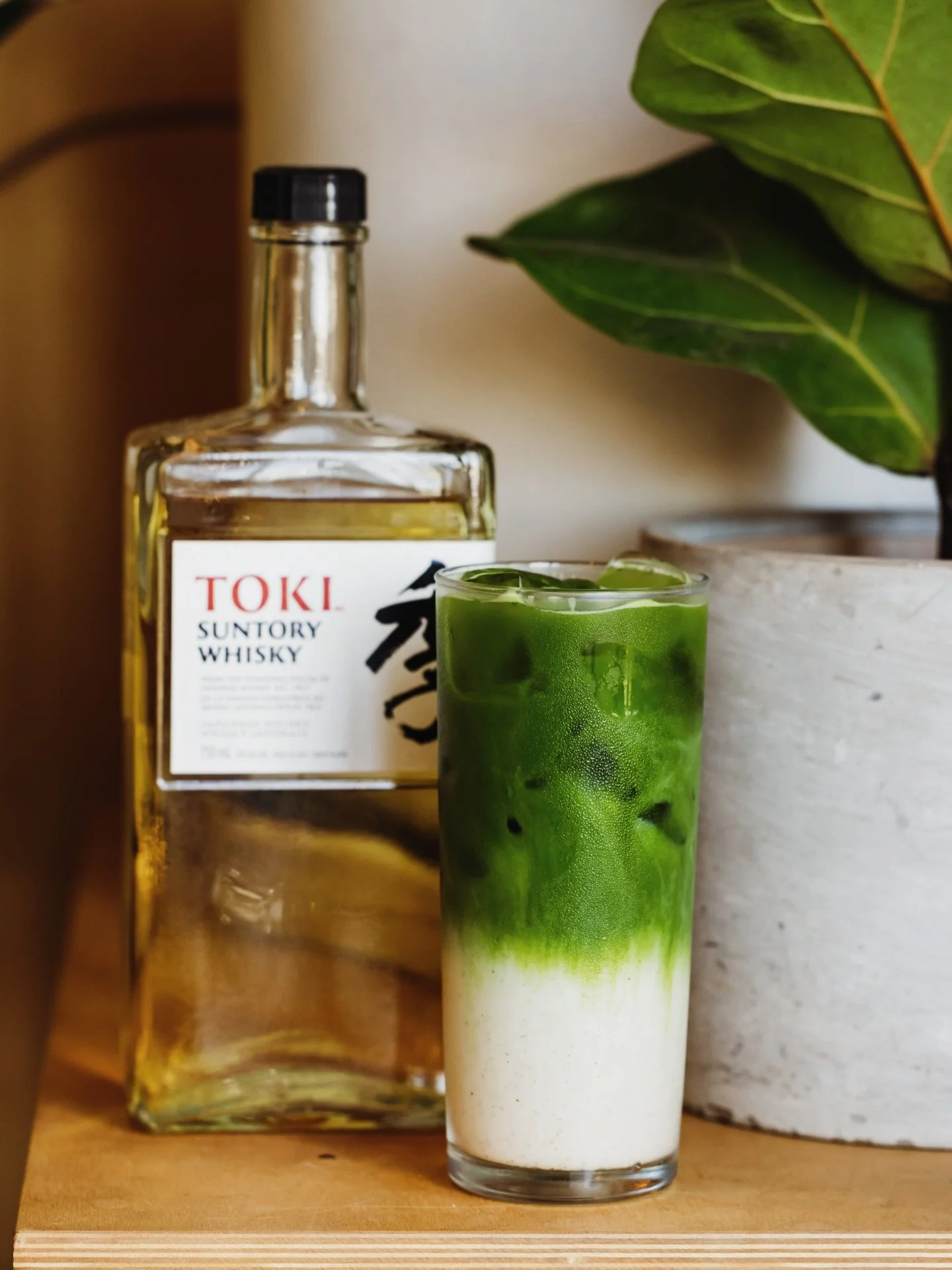 toki iced oat matcha 🍵 #theirthere #matcha #brunch