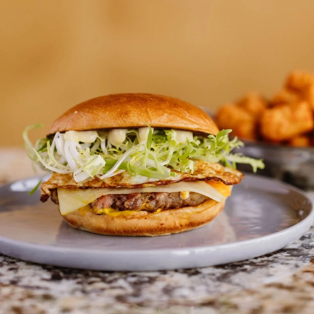 our sausage breakfast sandwich on this week, from tuesday to friday!  #theirthere