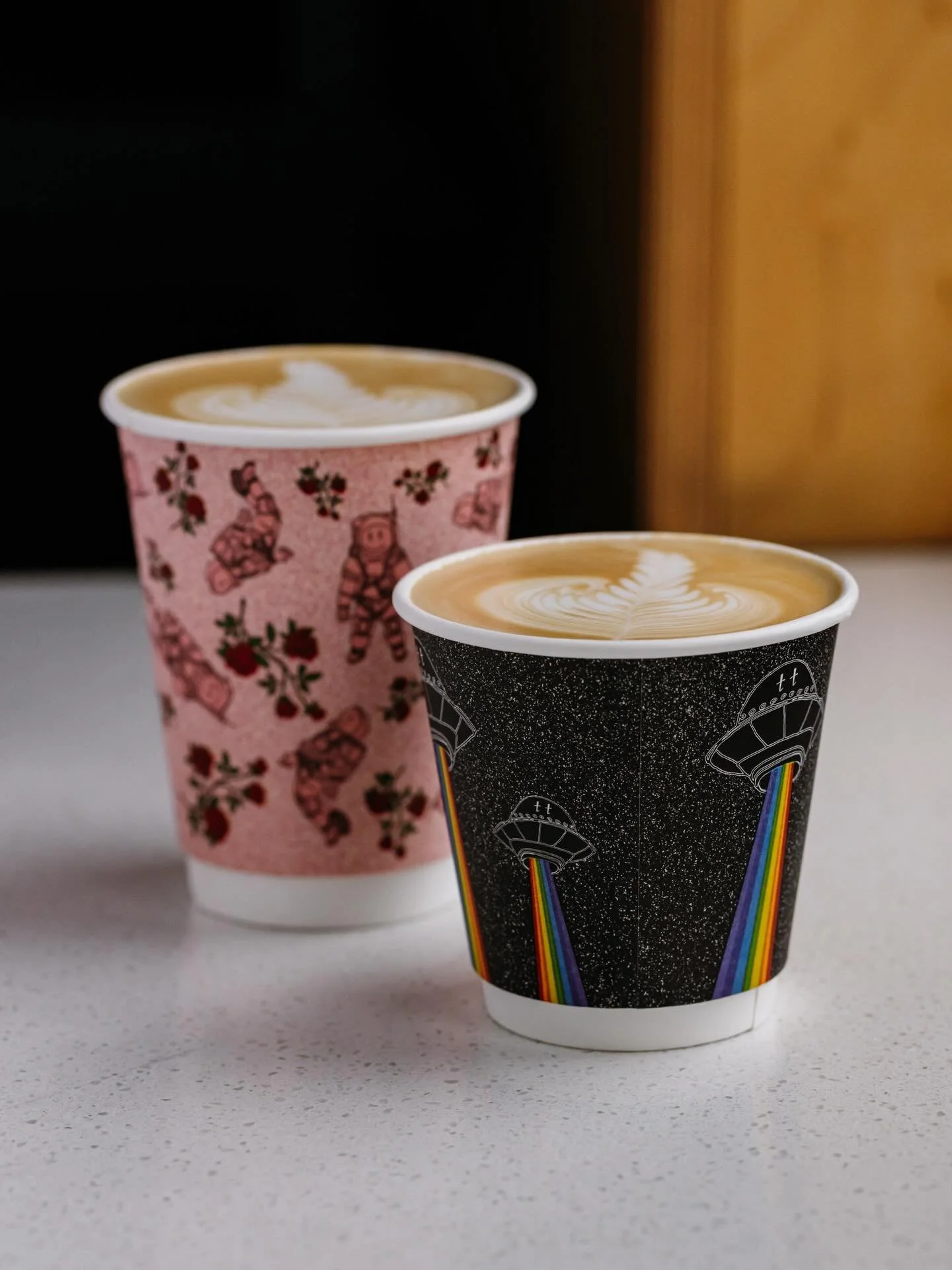 Coffee to go anytime 👽 #theirthere #coffee #brunch