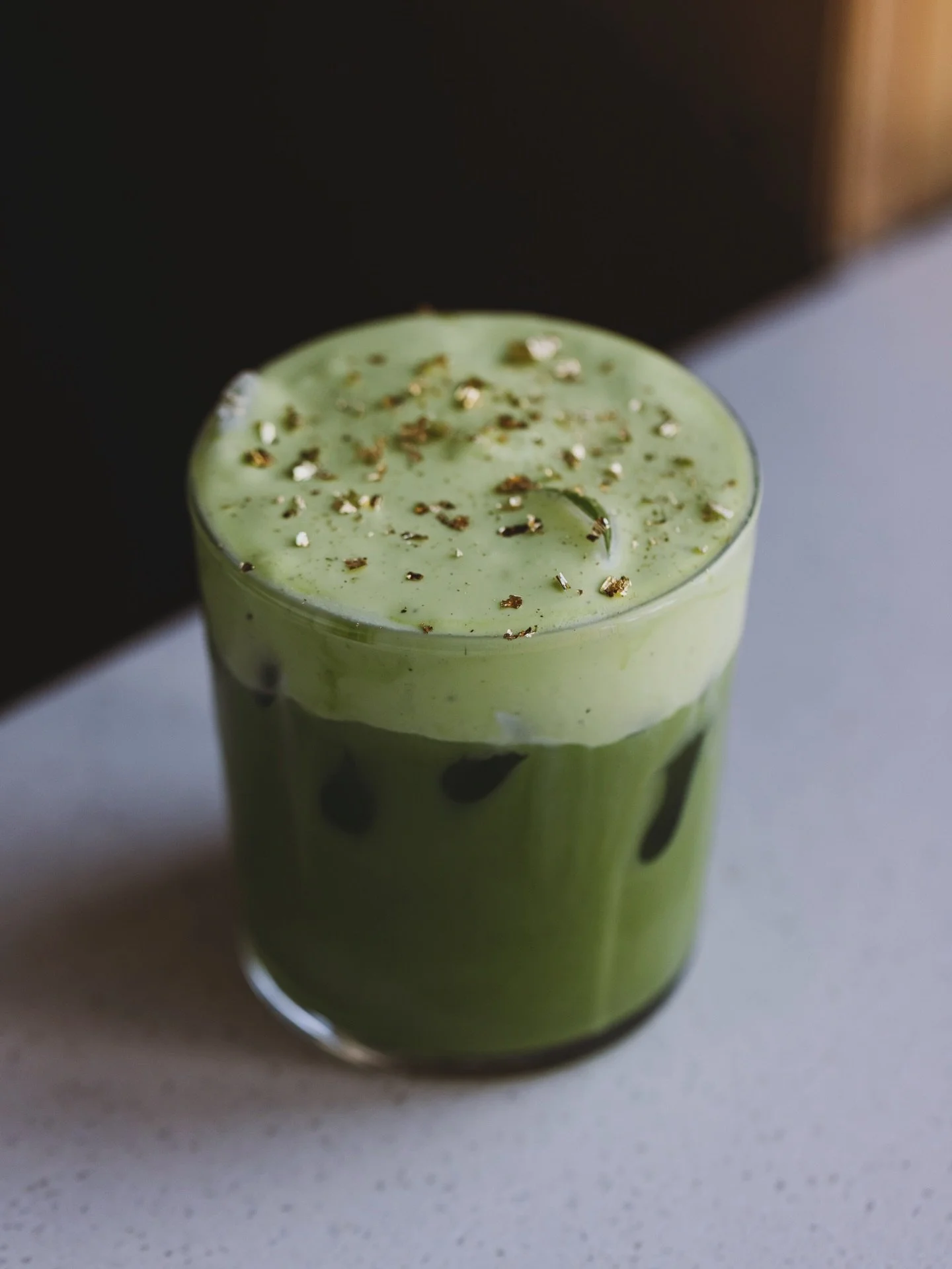 💚 Our Pandan Vanilla Bean Iced Matcha 💚#theirthere #brunch #matchalatte