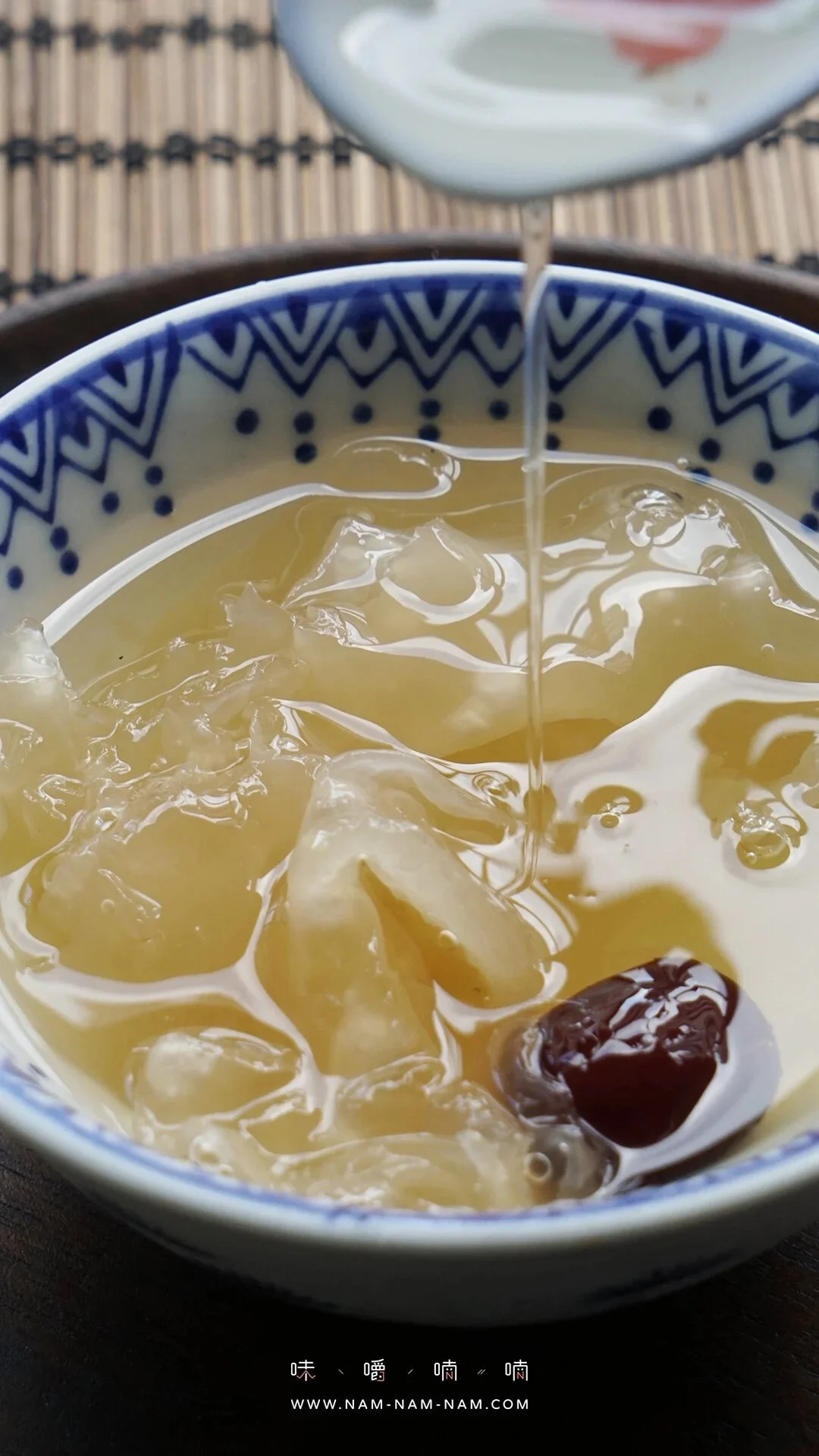 台式銀耳紅棗湯 × 如何呈現食物