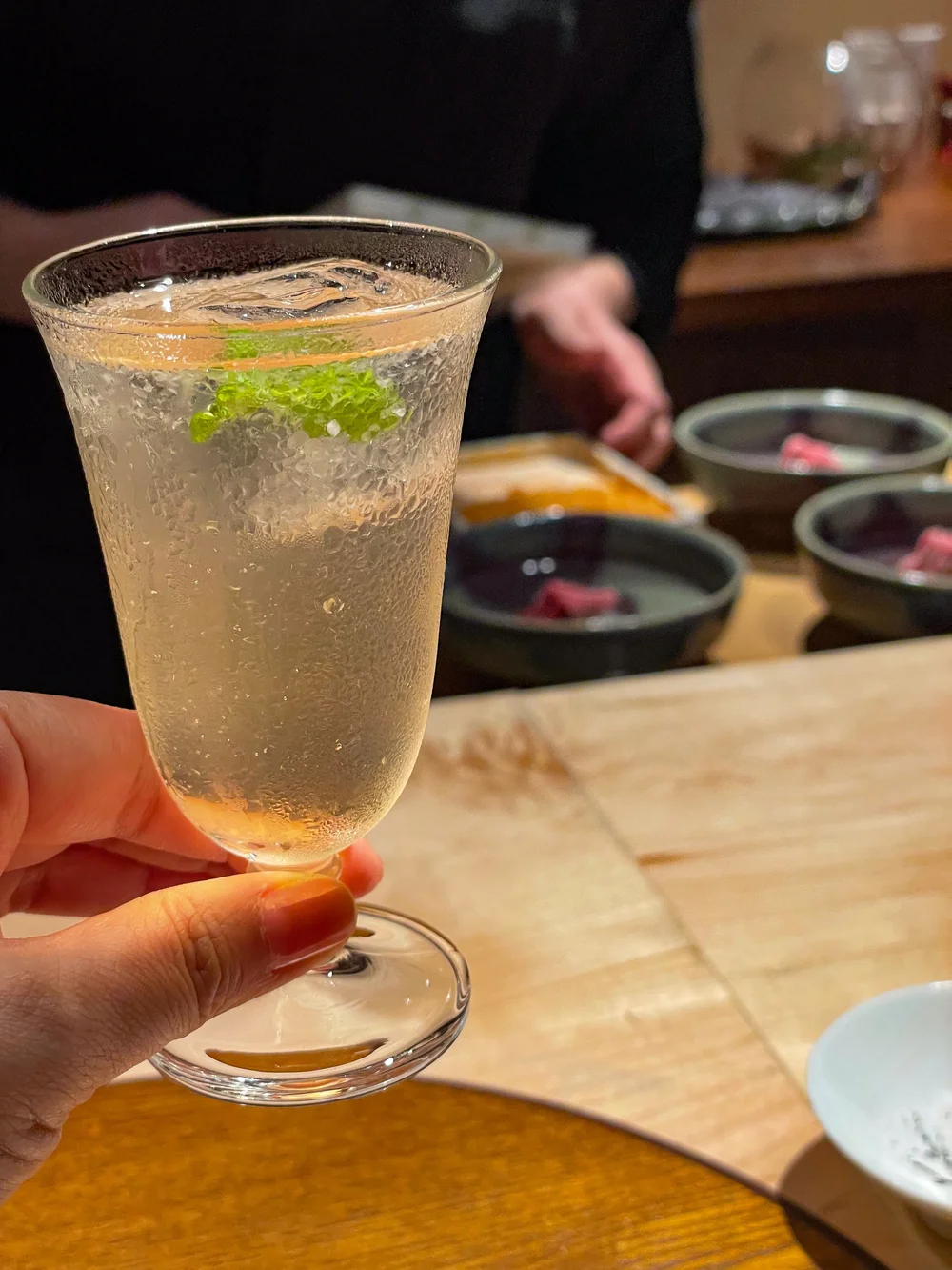 清酒為底的餐前Cocktail