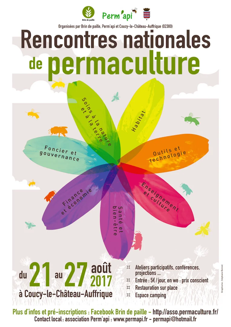 INTERVENTION | Conférence lors des Rencontres Nationales de Permaculture 2017