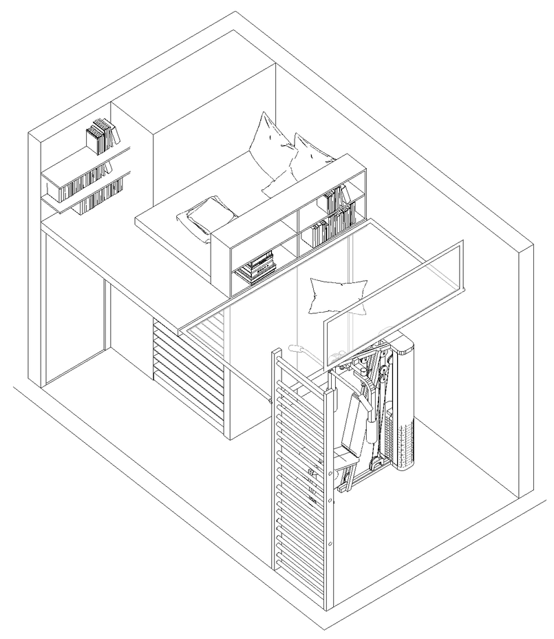 Création d'une mezzanine - Paris 19ème