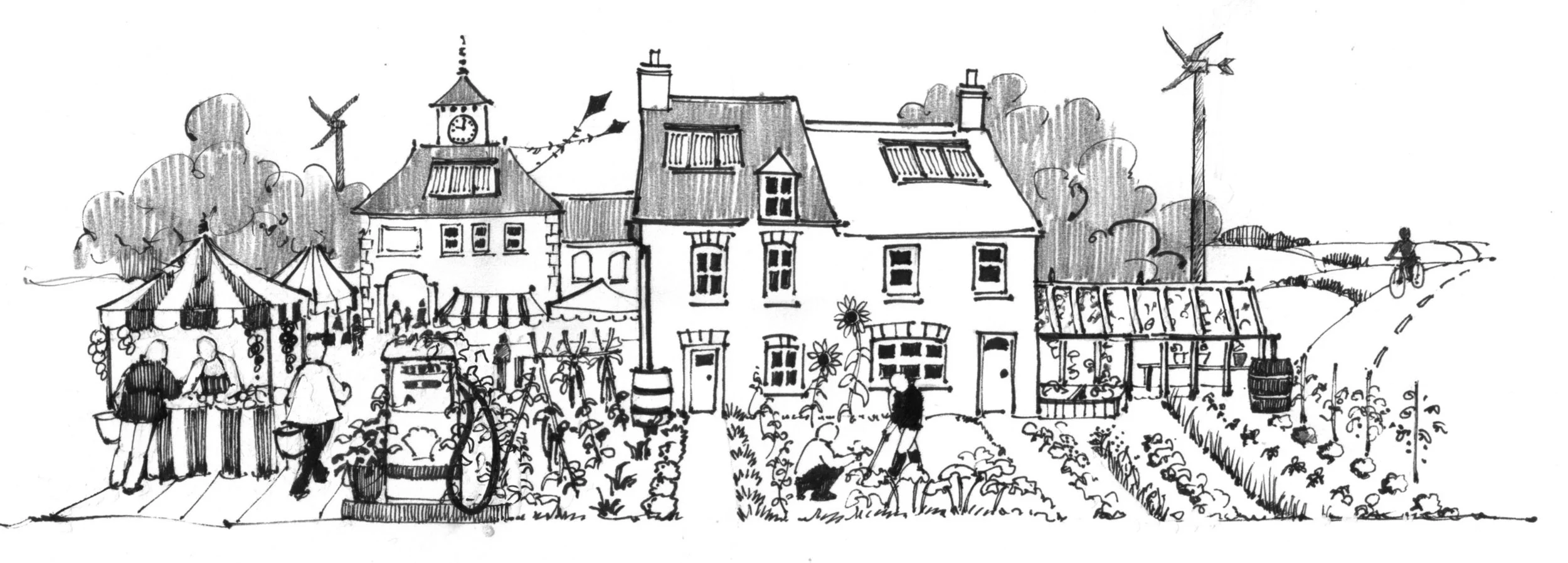 TOTNES | crédits photo : Transition town Totnes