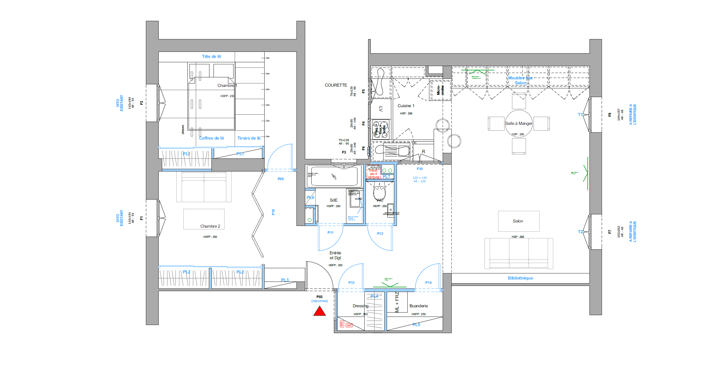 PLAN D’AMENAGEMENT PROJET | crédits photo : AER Architecture