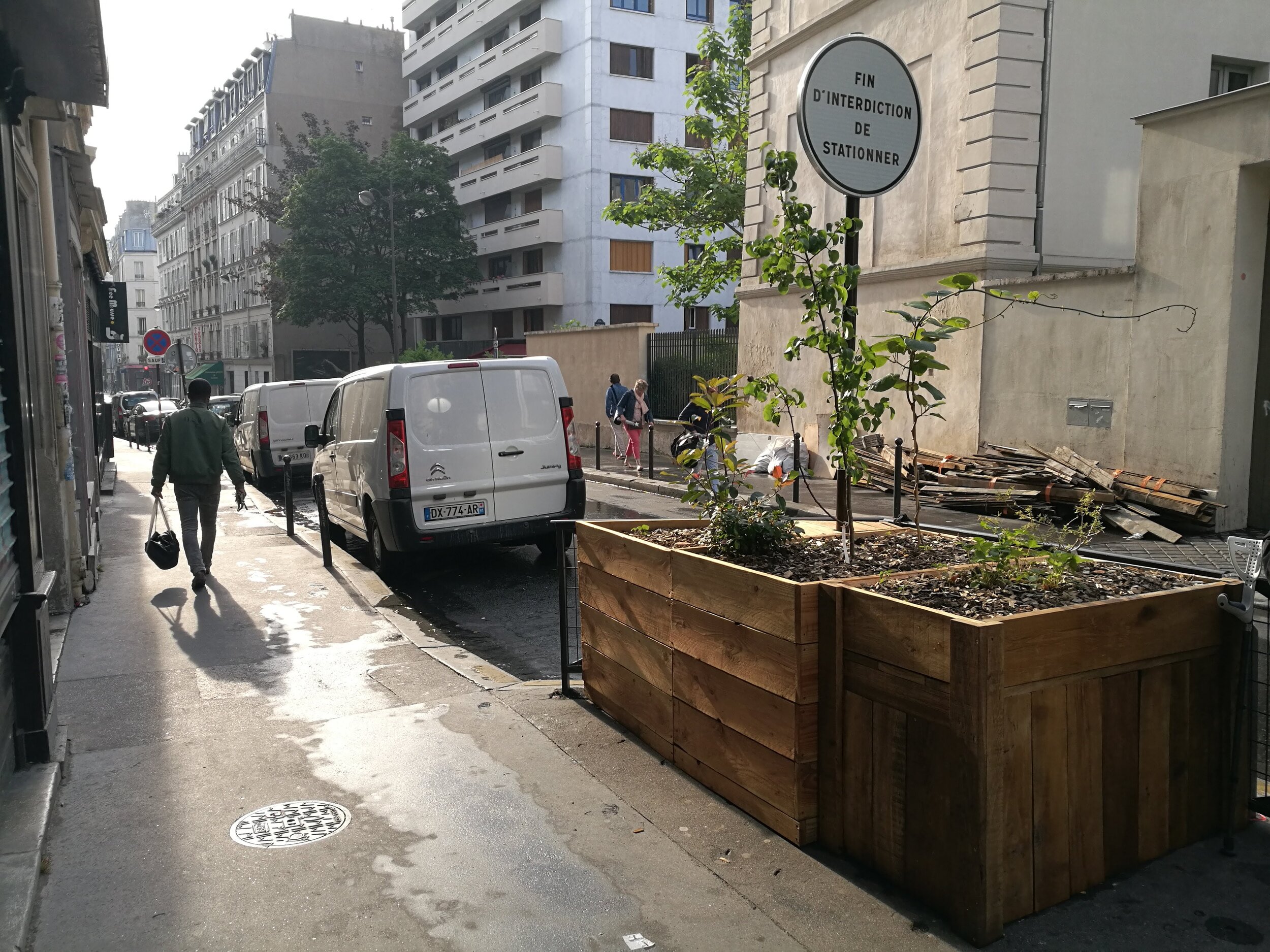 REALISATION DU PROJET DE VEGETALISATION URBAINE | crédits photo : AER Architecture