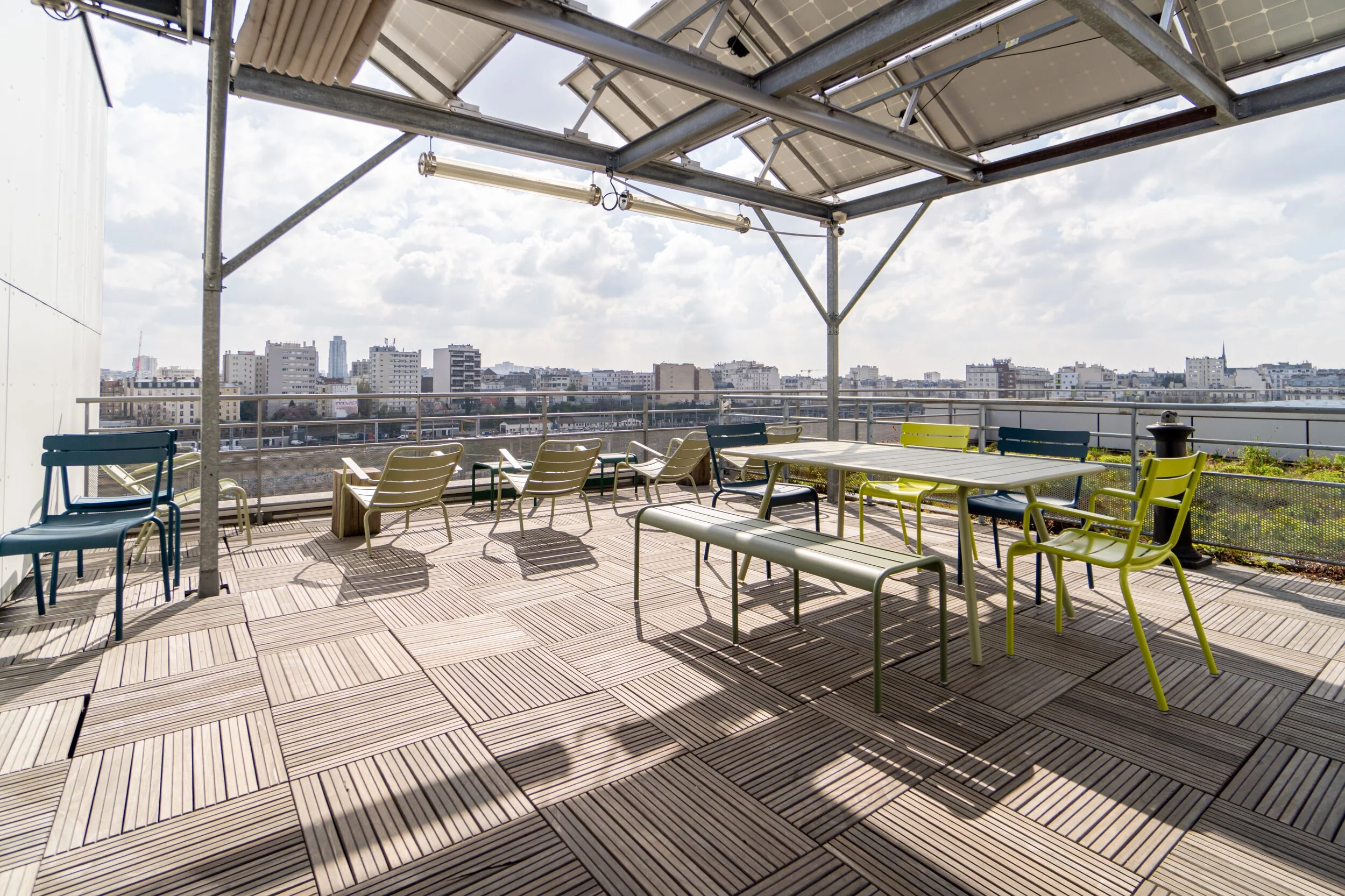 NOUVEL AMENAGEMENT DE LA TERRASSE  | crédits photo : AER Architecture &amp; Anne-Sophie Martorana