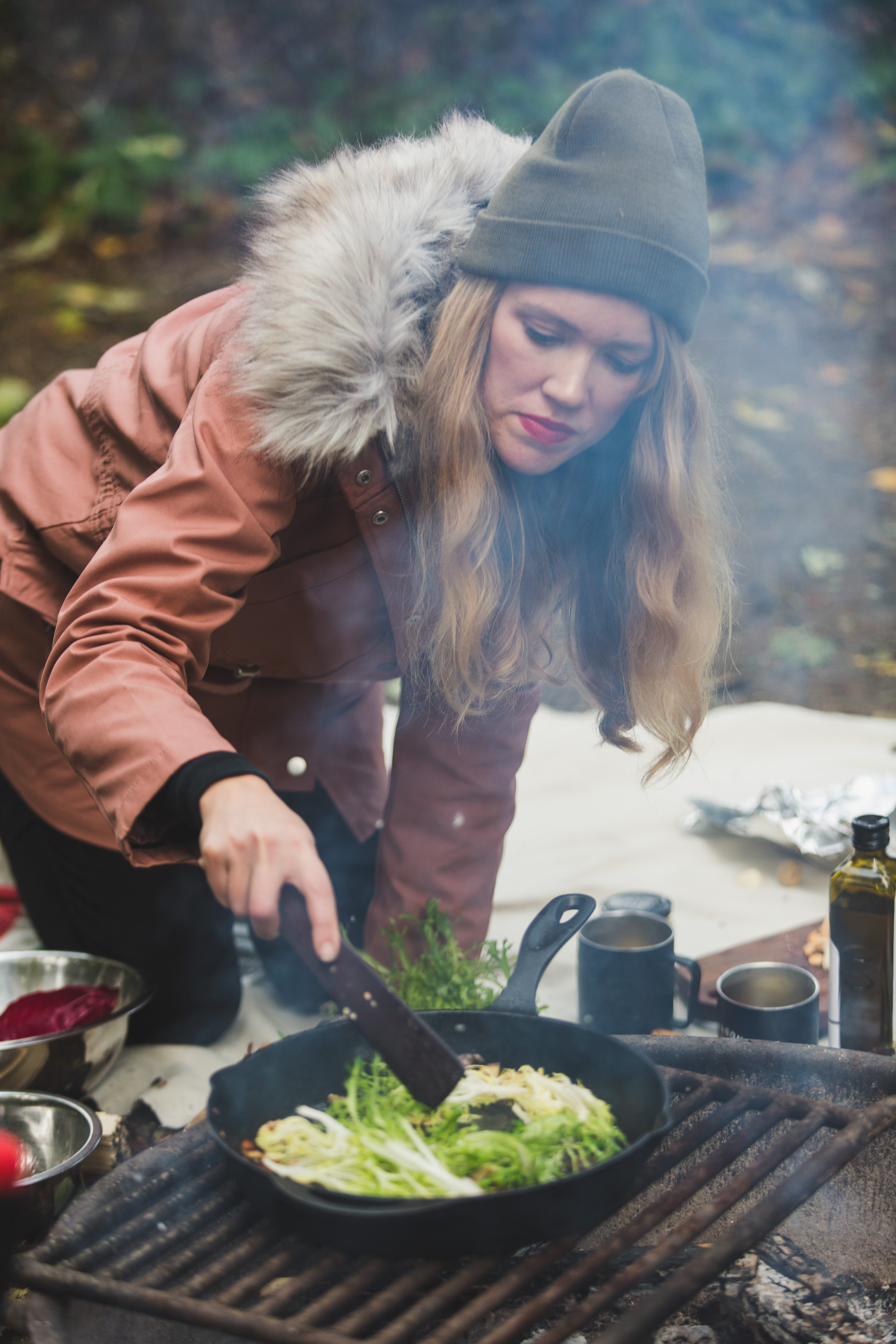 Warm Mushroom Salad with Chicories — Kitchen Unnecessary