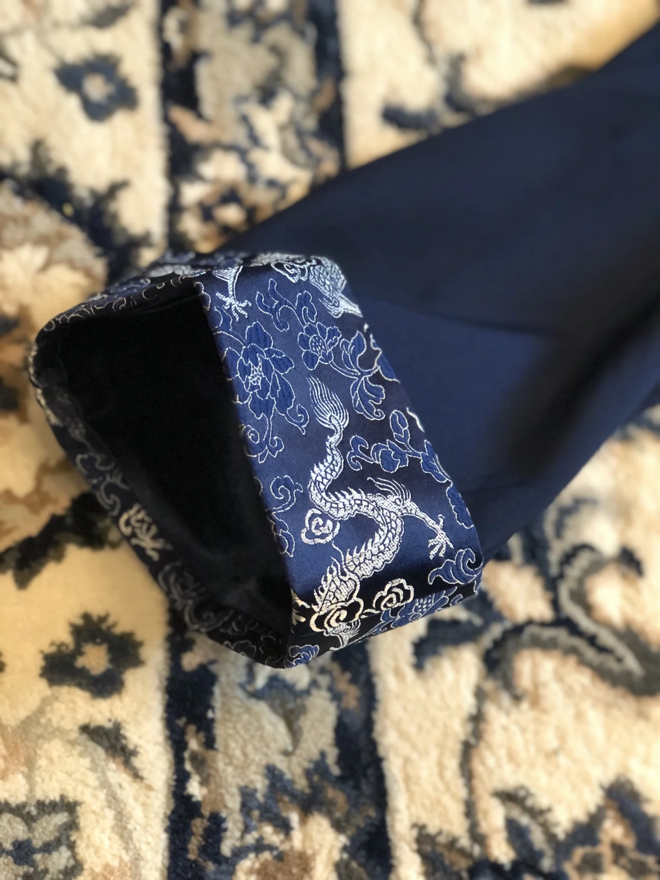 Concordia graduation regalia is based on traditional Chinese designs. (image: Melissa T., Concordia Applied Journalism)