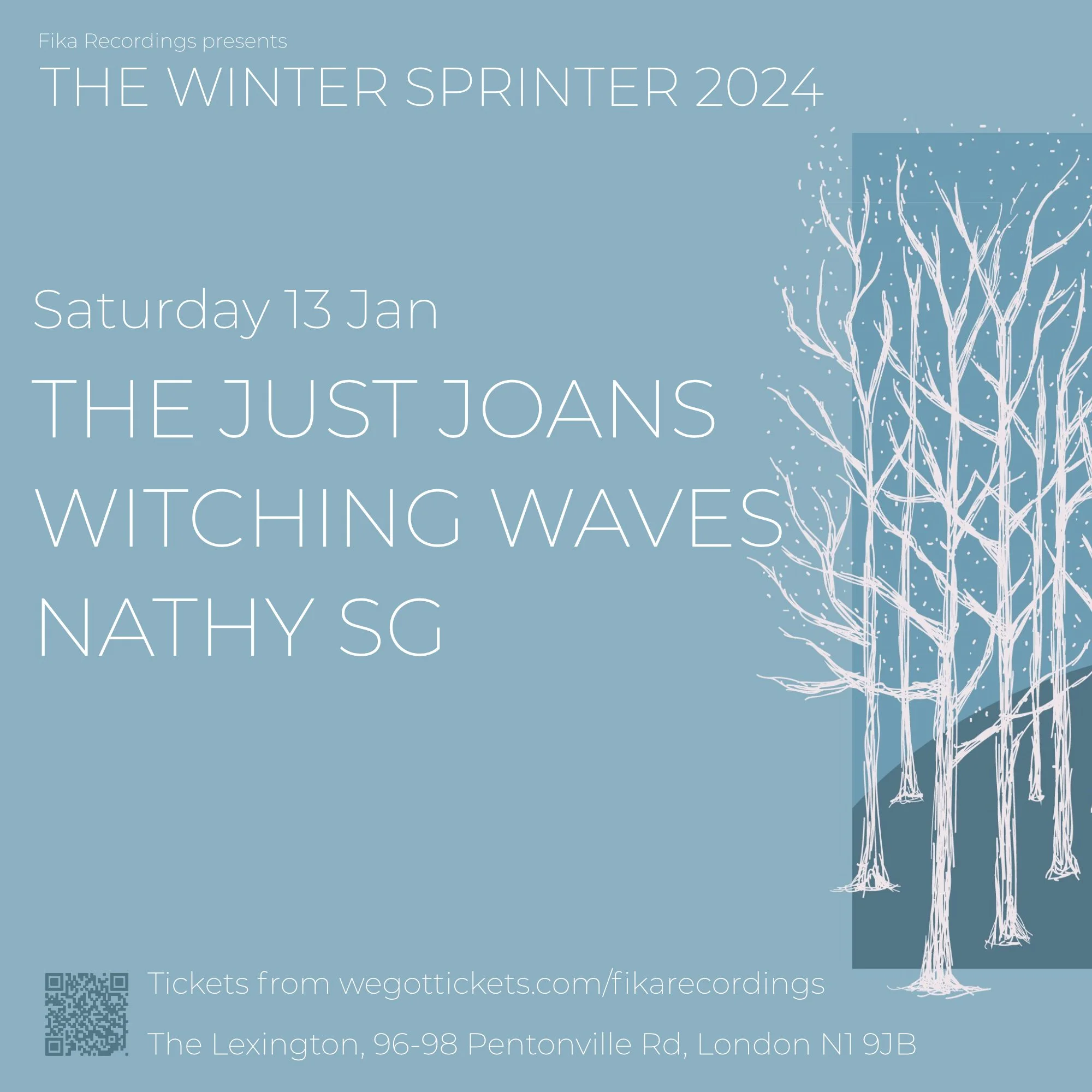 The Winter Sprinter 2024: The Just Joans + Witching Waves + Nathy SG
