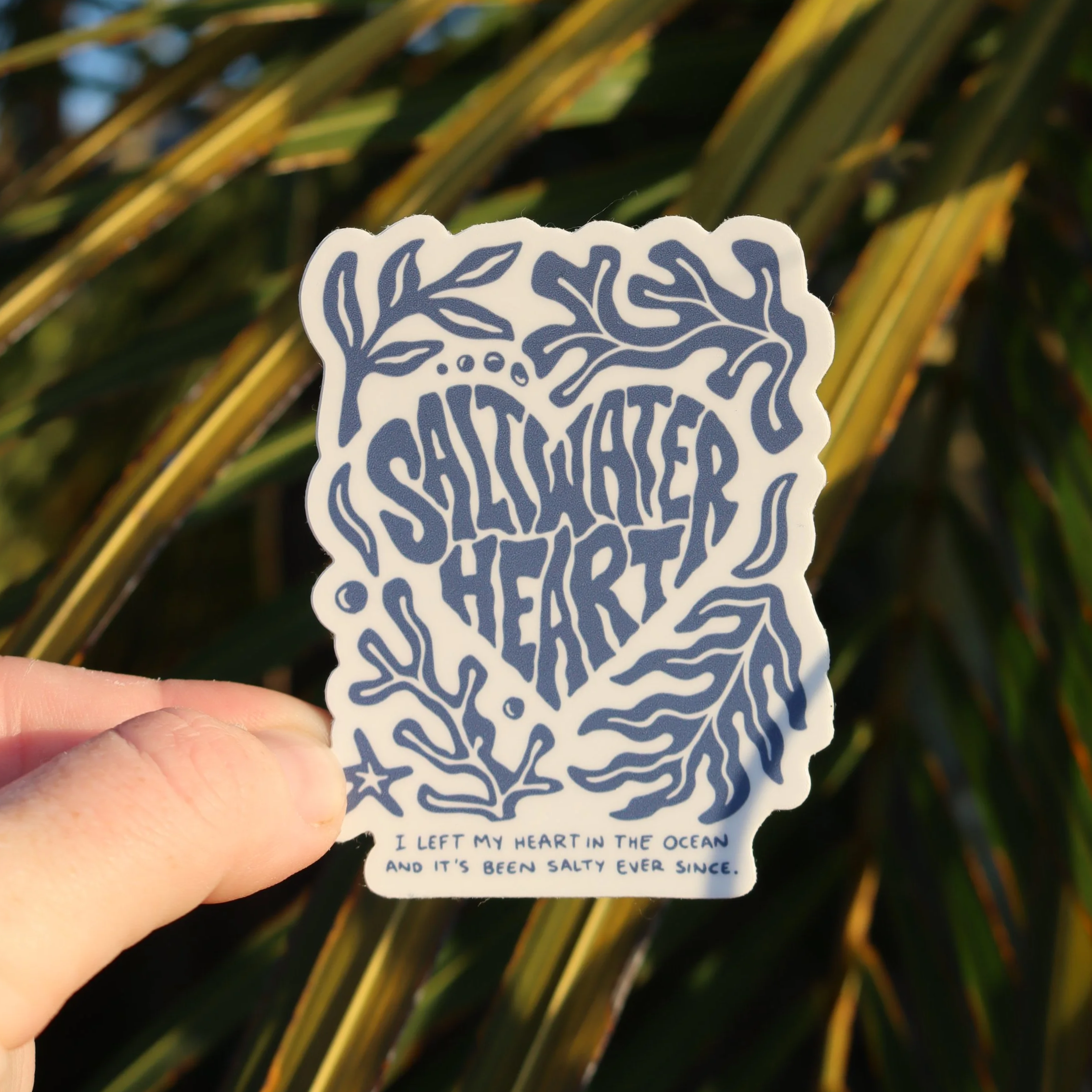 Saltwaterheart Sticker