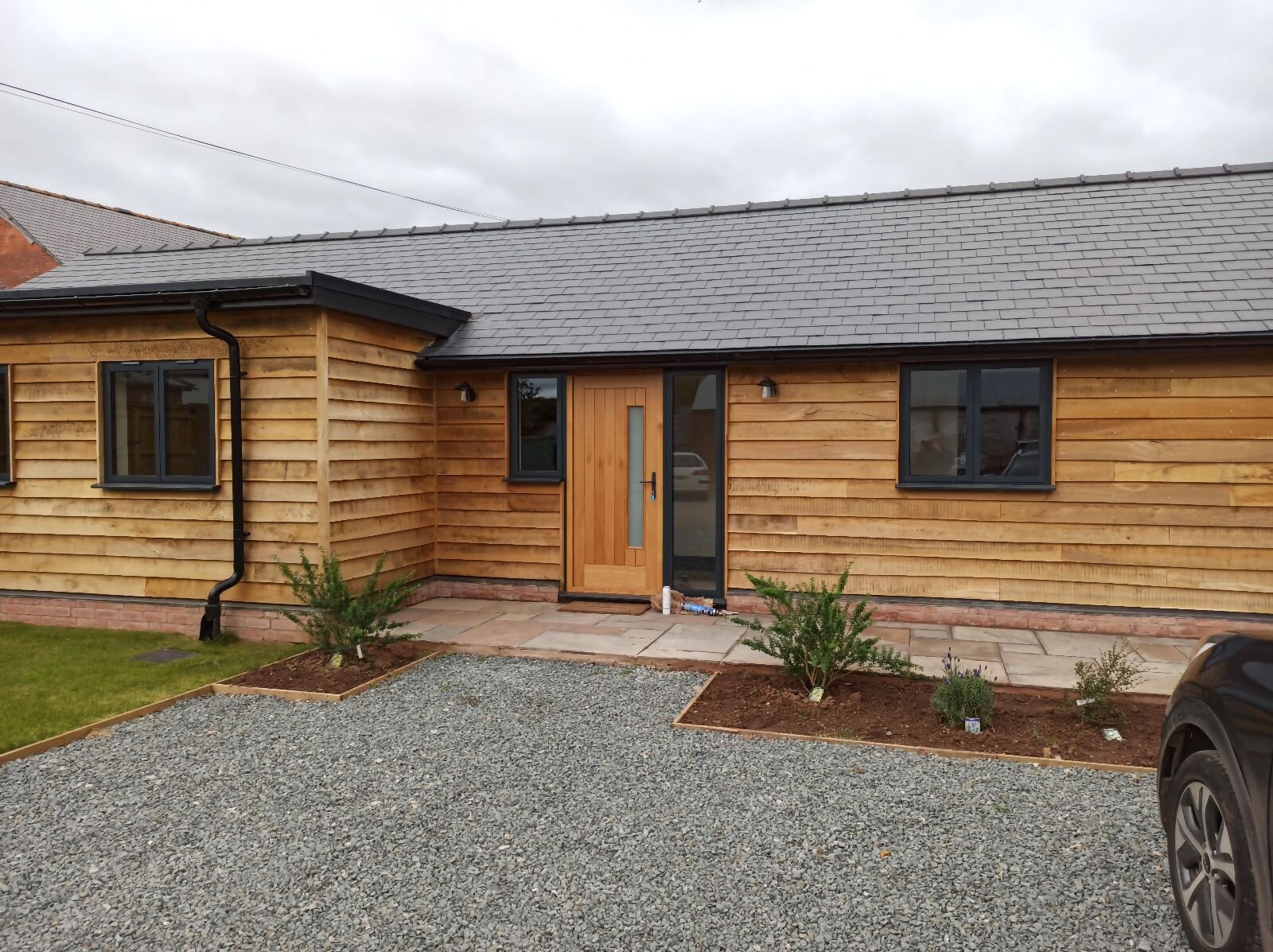 J M Joinery also supplies and fits Aluminum windows and doors as well as timber windows! We recently supplied and fitted these windows and bifold doors in converted barns in Hereford.