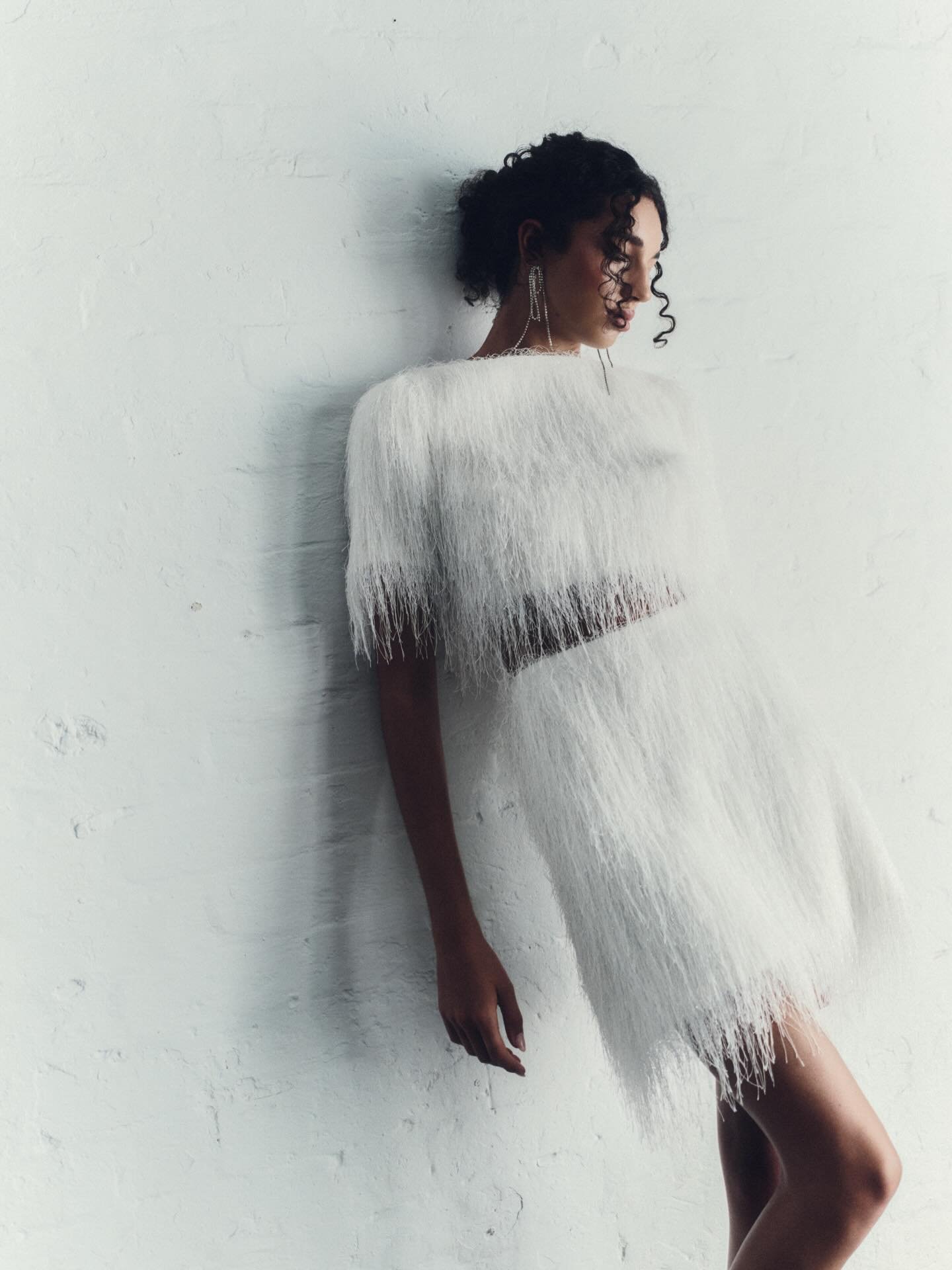 Less noise and more presence with our Calla top and skirt. 

Statement texture in the sweetest two piece.