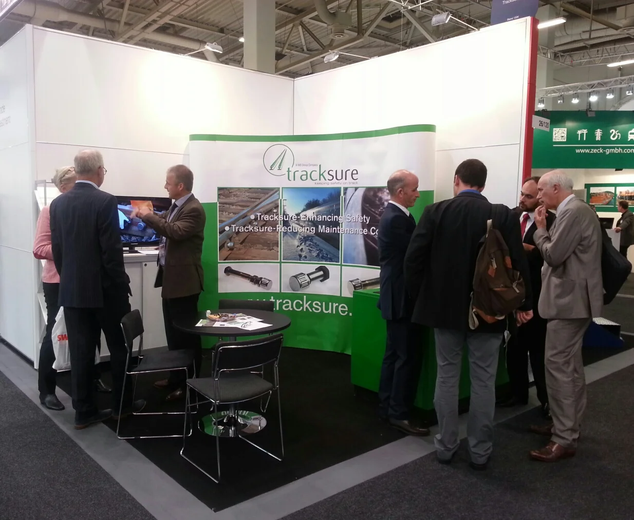 Tracksure at the Innotrans exhibition, Berlin 2016